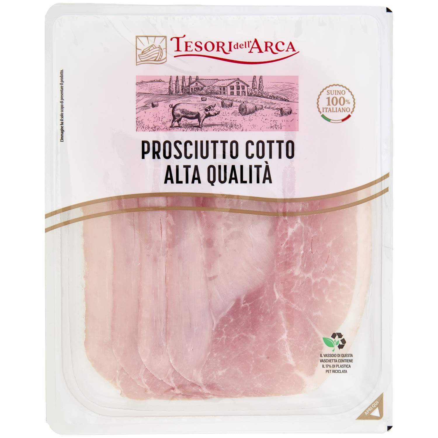 Prosciutto cotto alta qualita nazionale – immagine 2