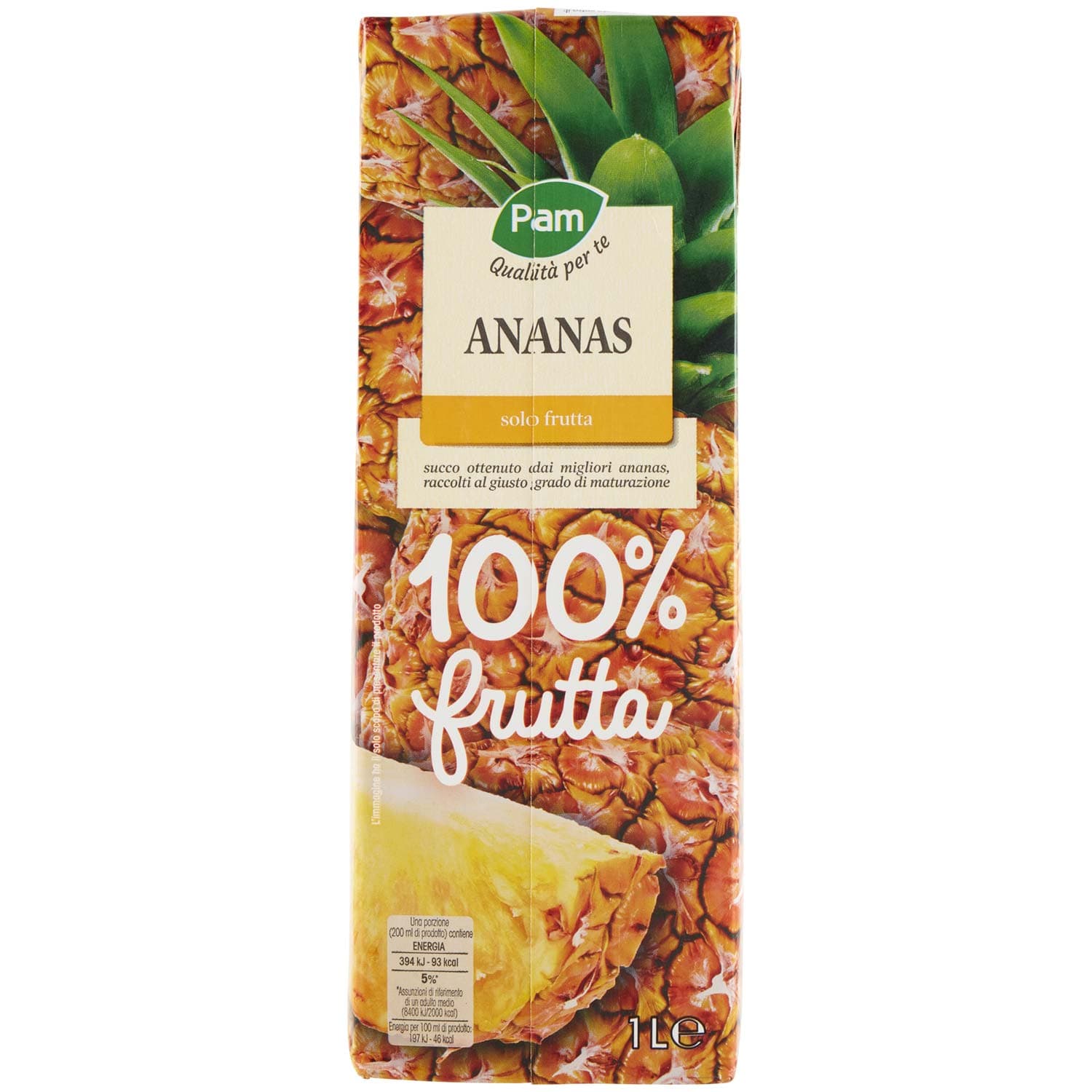 PAM Qualità per te Succo di Ananas 1 L – immagine 4