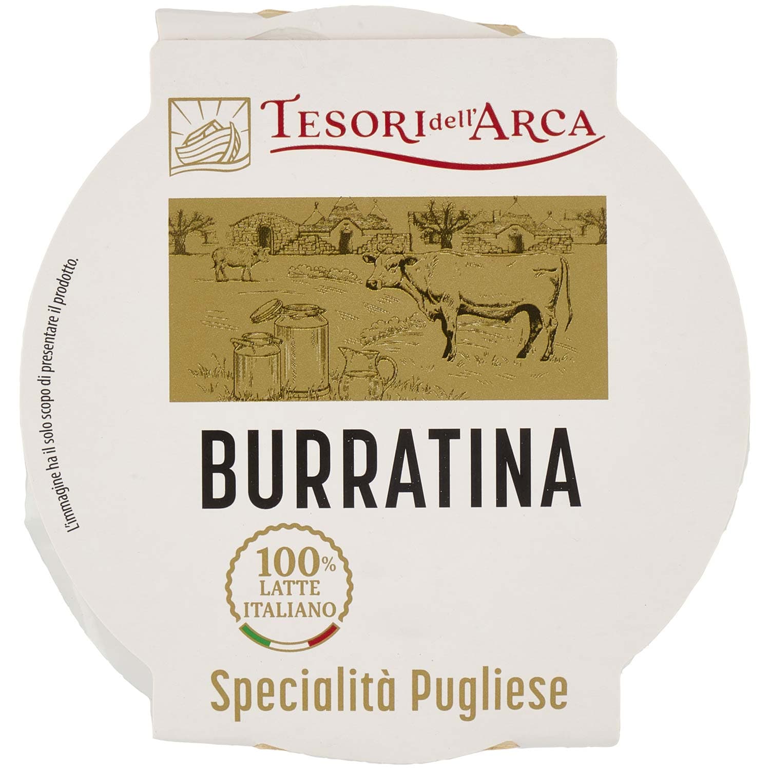 TESORI DELL'ARCA Burratina Specialità Pugliese 100 g – immagine 2