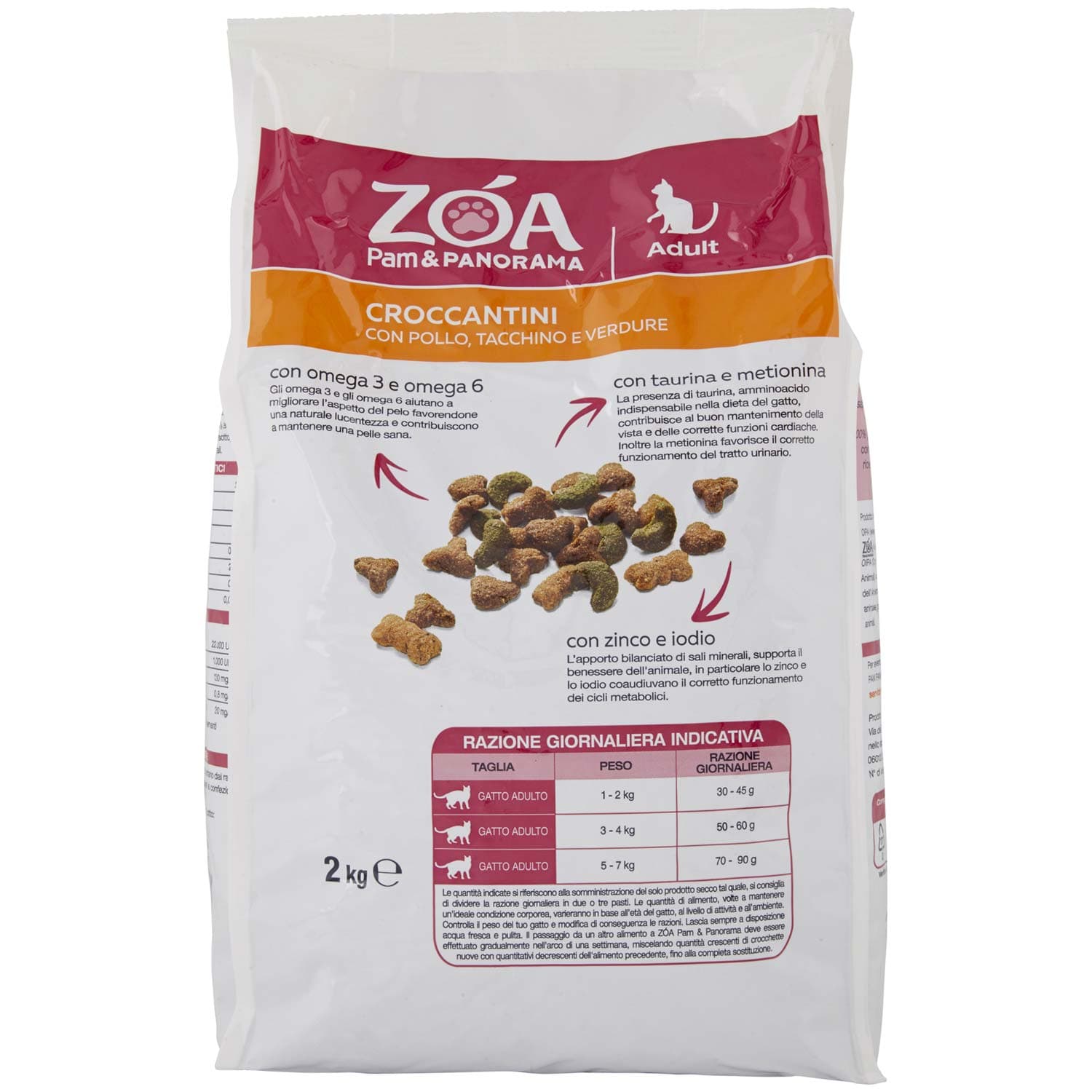 ZOA Croccantini con Pollo, Tacchino e Verdure 2 kg – immagine 4