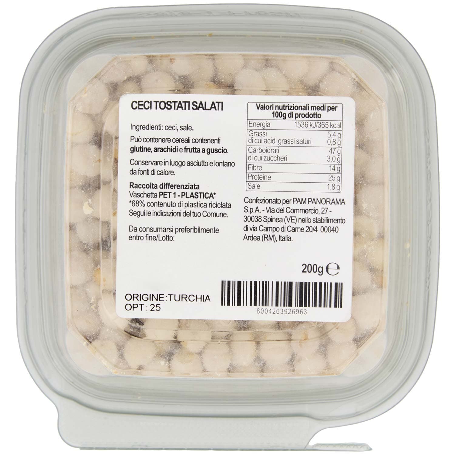 PAM Ceci Tostati e Salati 200 g – immagine 4