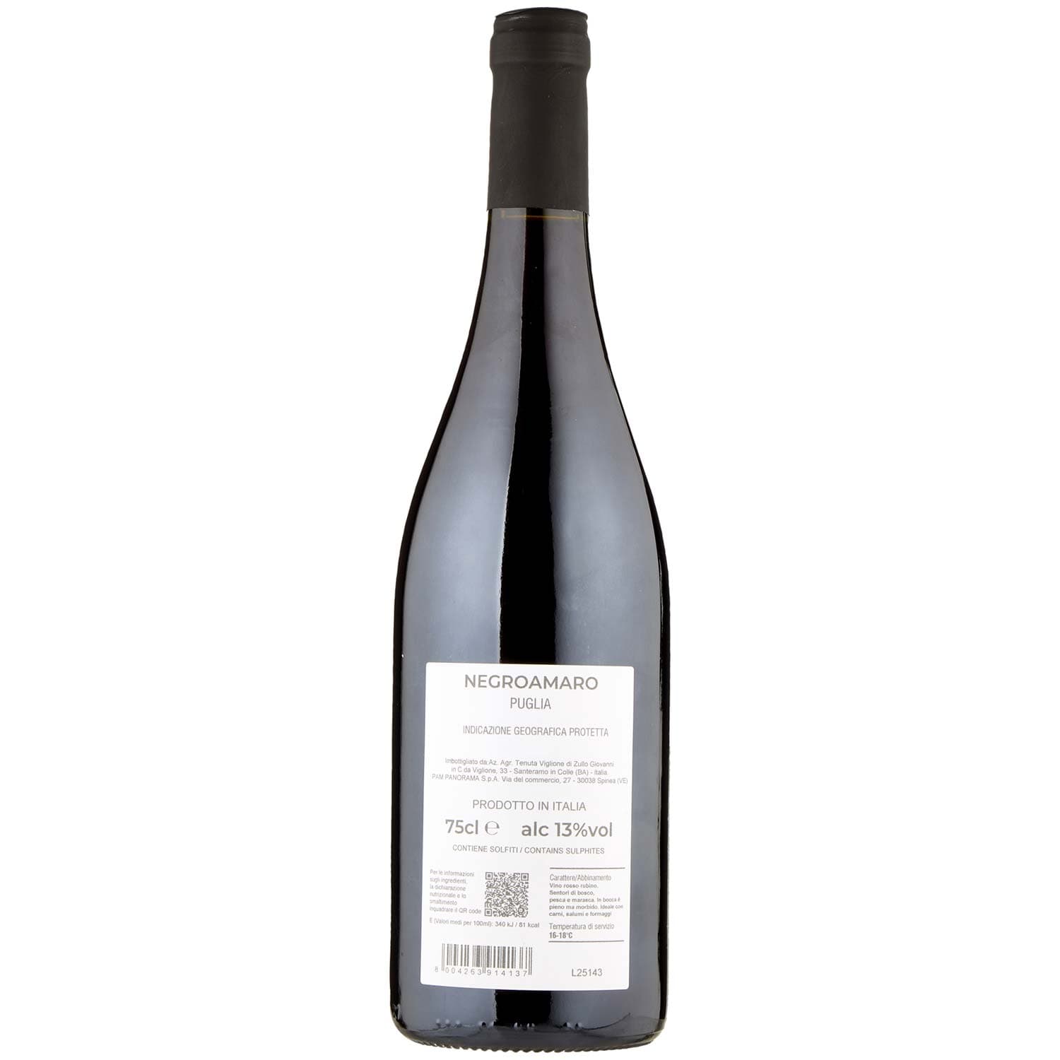 Preula del Levante Negroamaro Puglia IGP 75 cl – immagine 4