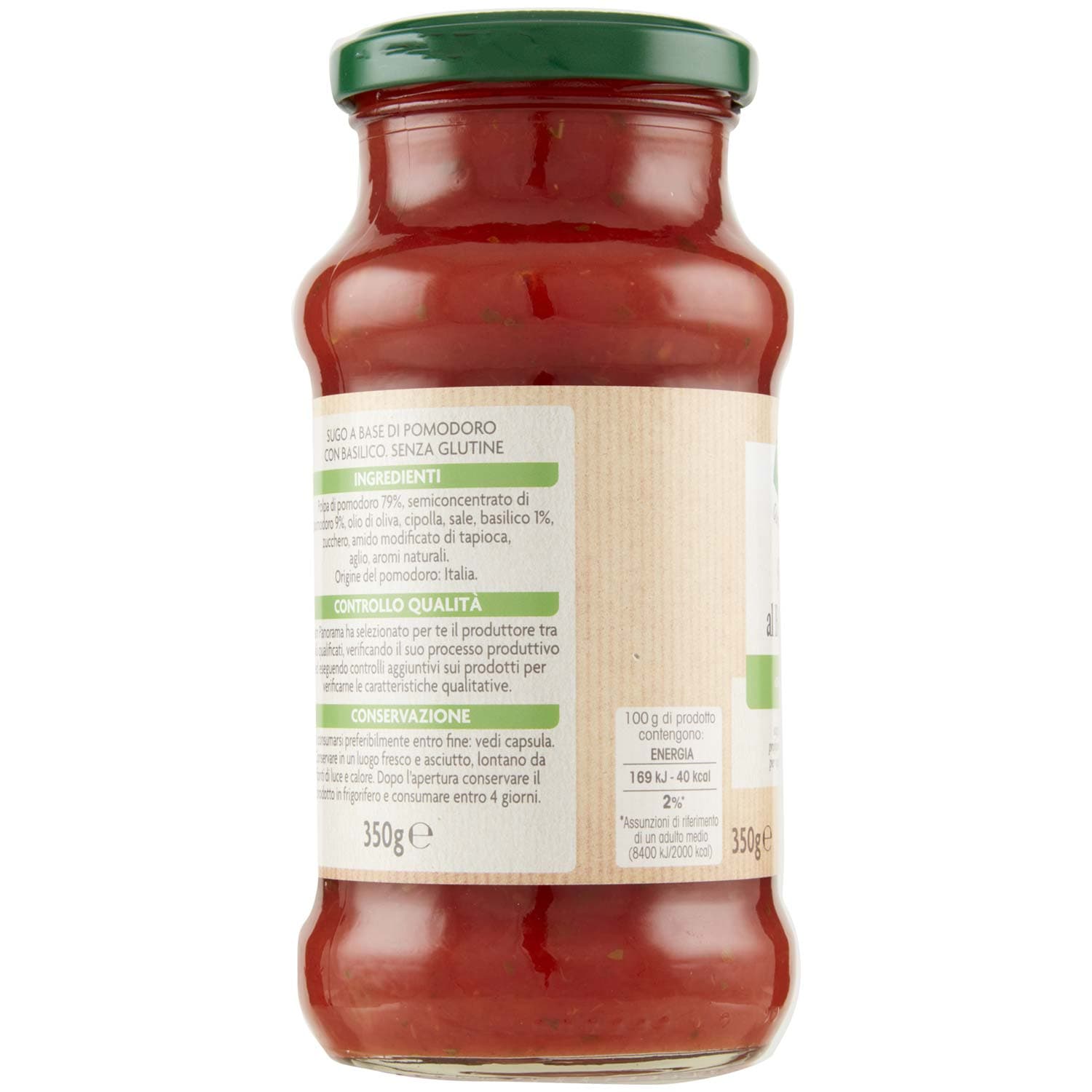 PAM Qualità per te Sugo al basilico 350 g – immagine 3