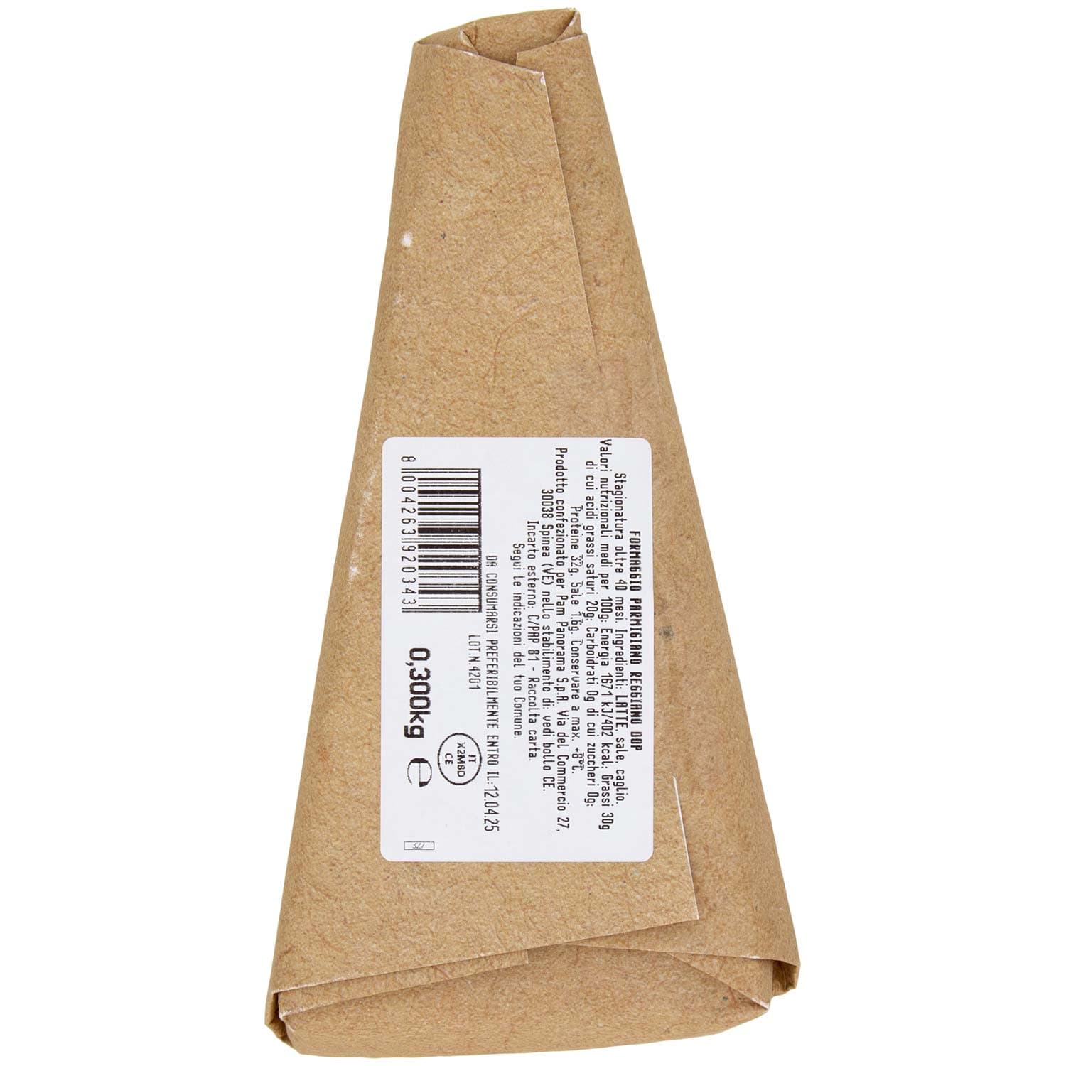 TESORI DELL'ARCA Parmigiano Reggiano DOP Stagionato Oltre 40 Mesi 0,300 Kg – immagine 4