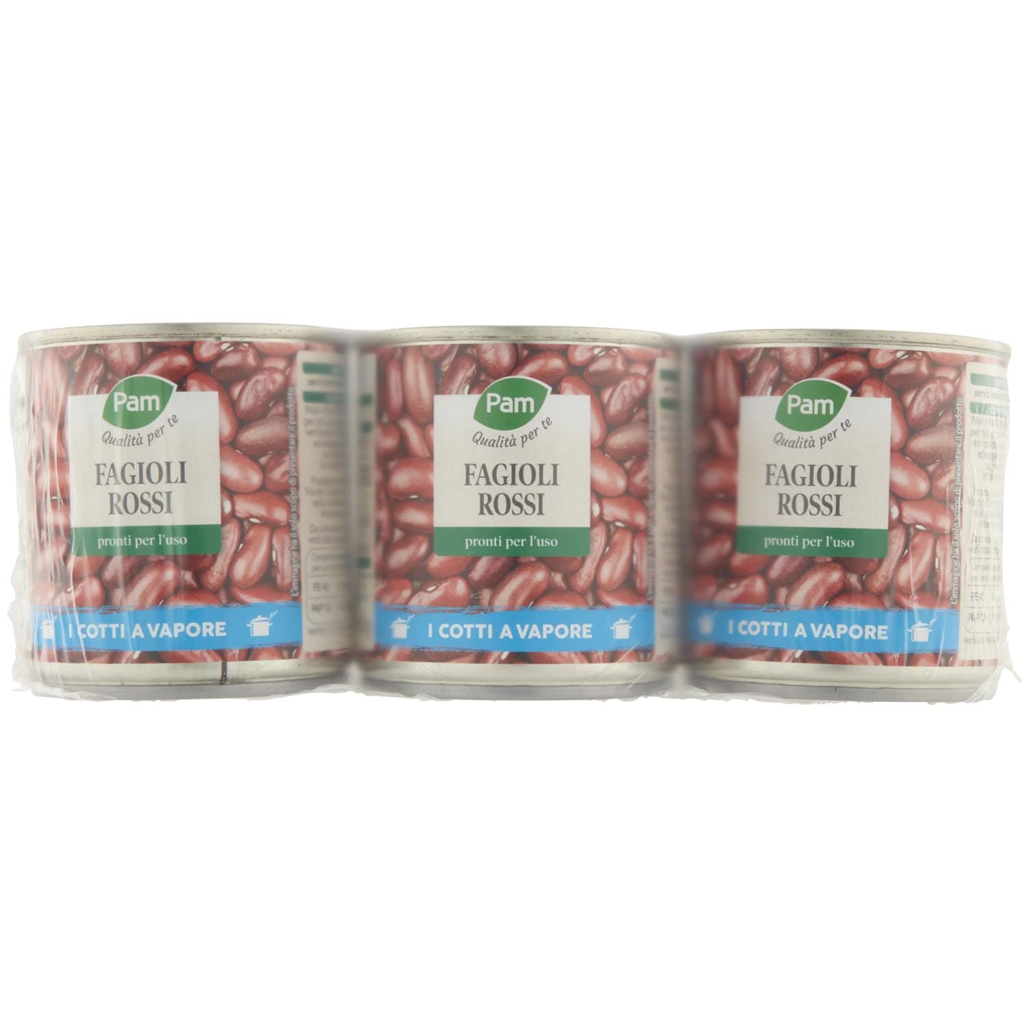 PAM Qualità per te Fagioli Rossi 3 x 150 g – immagine 2