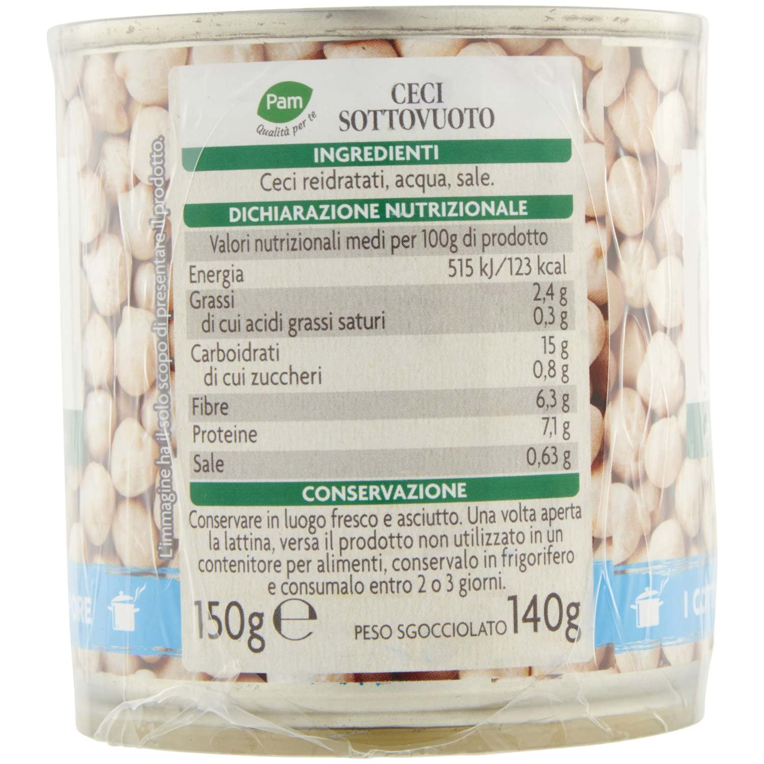 PAM panorama ceci 150g x 3 – immagine 5