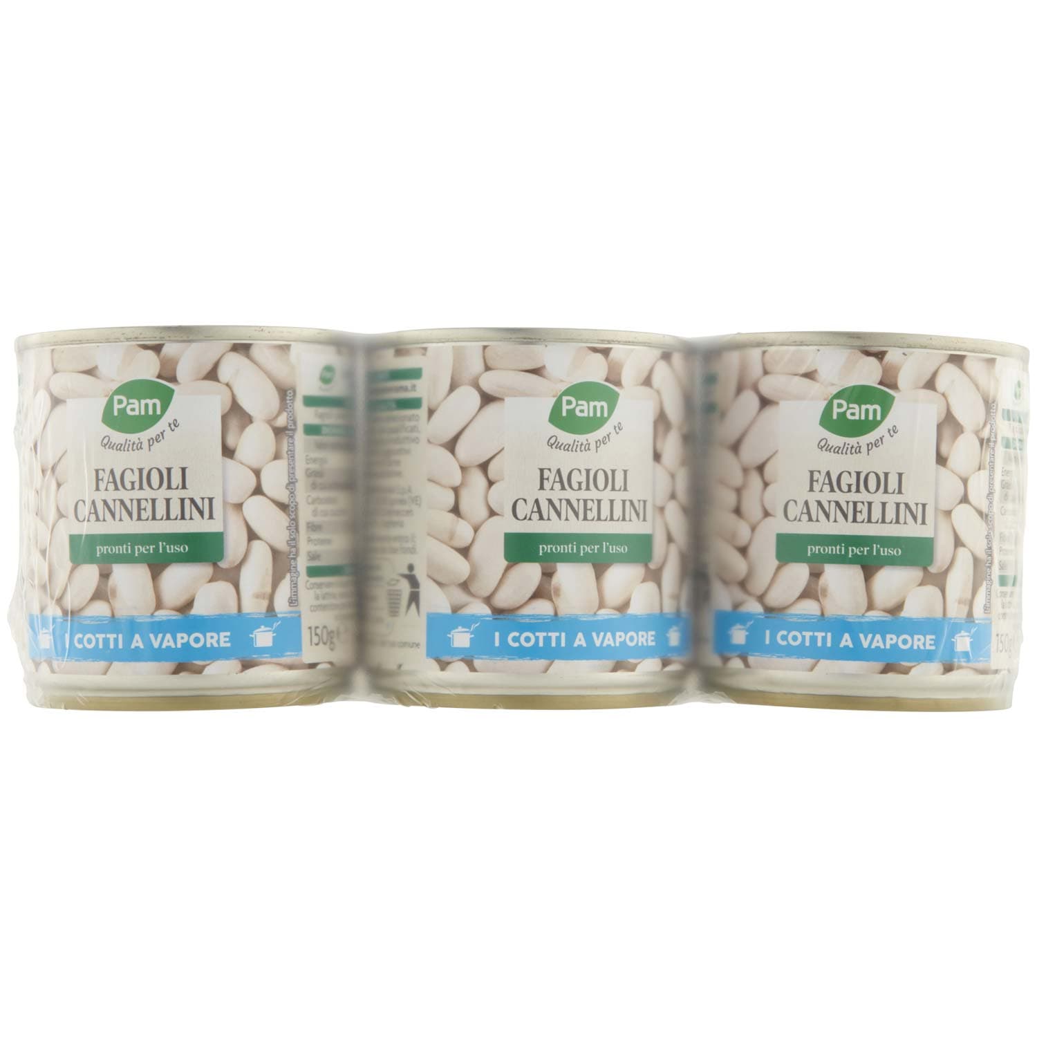 PAM PANORAMA Fagioli Cannellini 150g x 3 – immagine 4