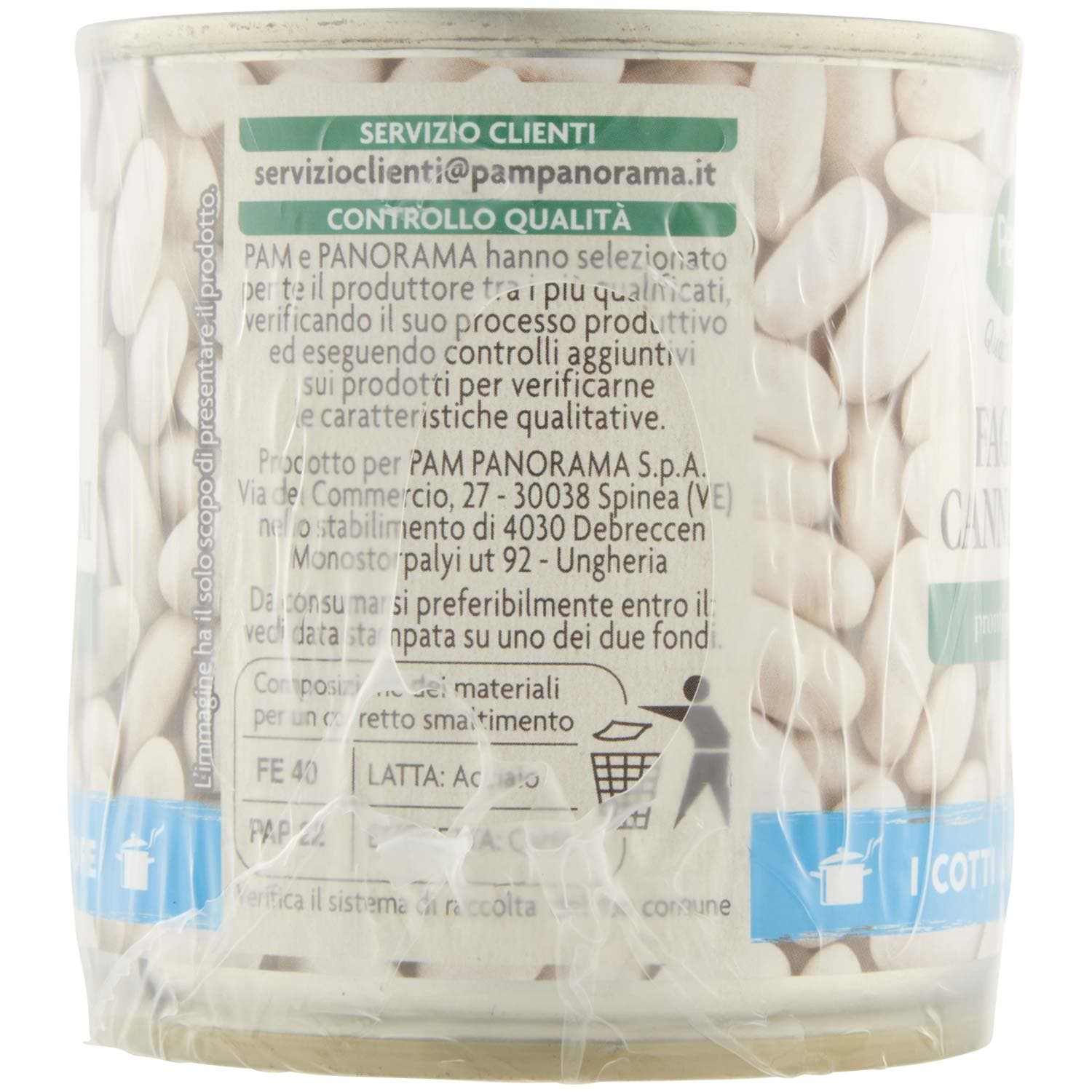 PAM PANORAMA Fagioli Cannellini 150g x 3 – immagine 5