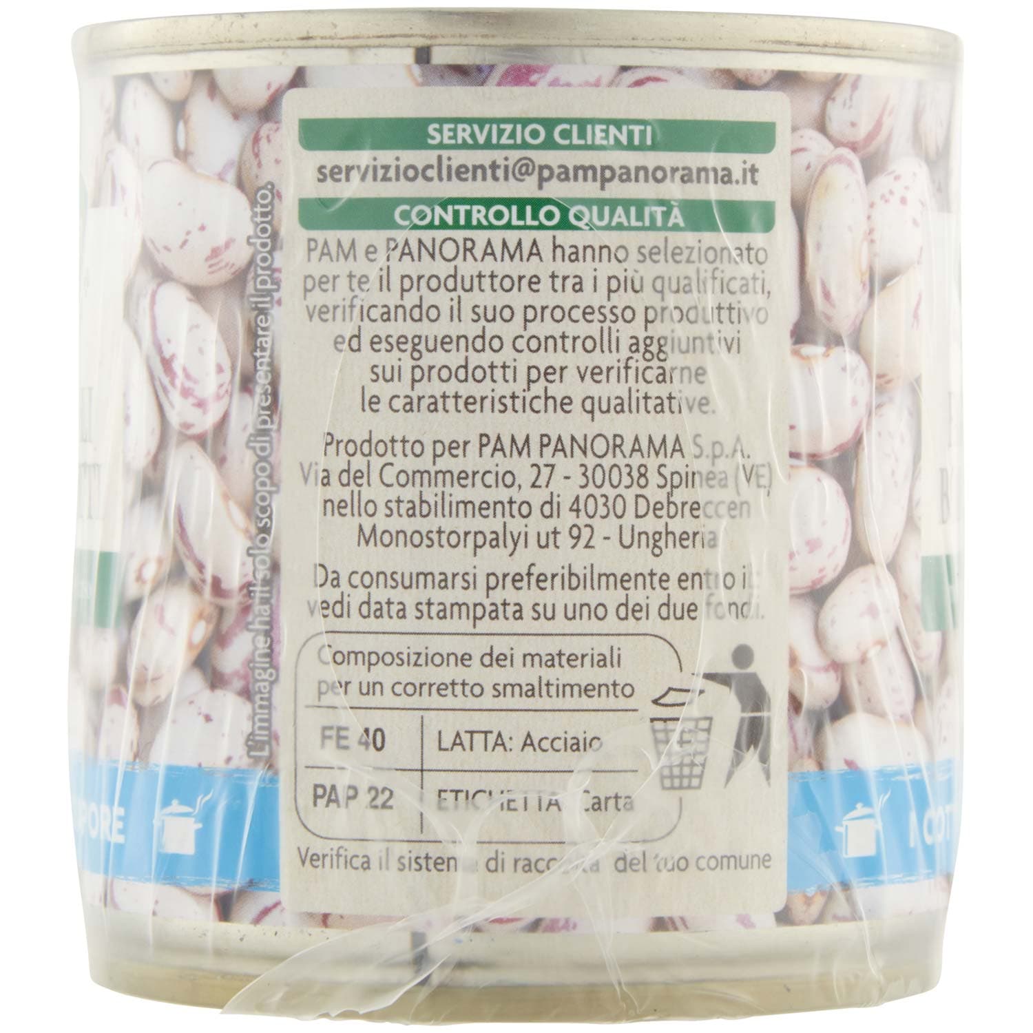 PAM PANORAMA Fagioli Borlotti 150g x 3 – immagine 5