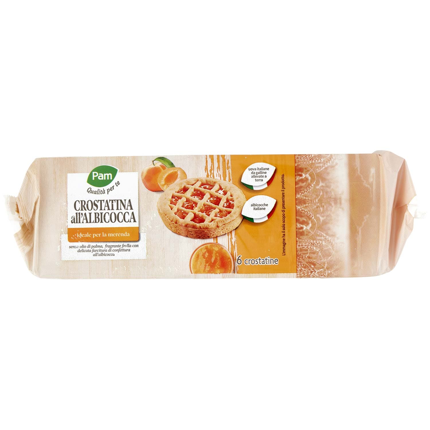 PAM PANORAMA Crostatina all'albicocca 240g (40g x 6) – immagine 5