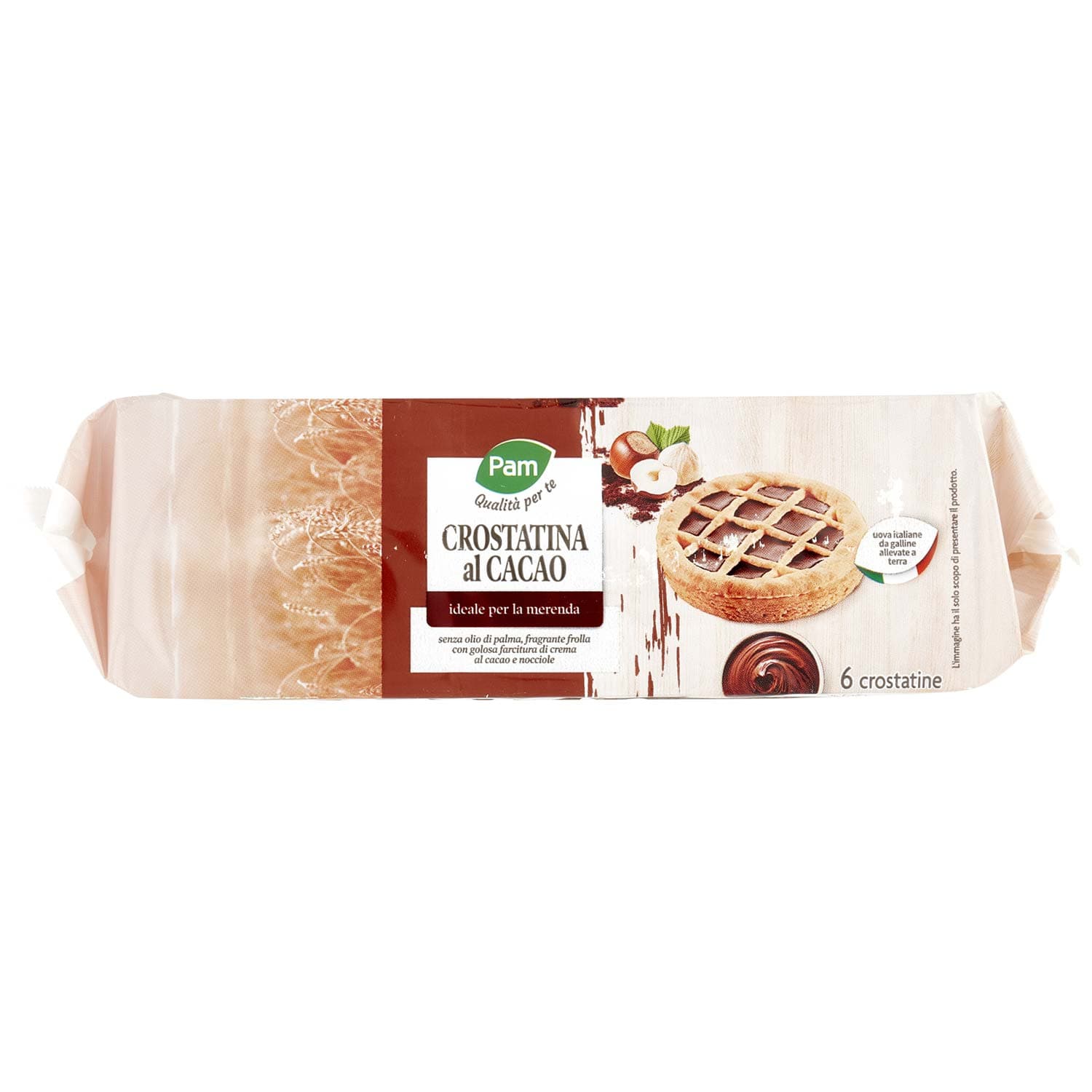 PAM PANORAMA Crostatina al cacao 240g (40g x 6) – immagine 3