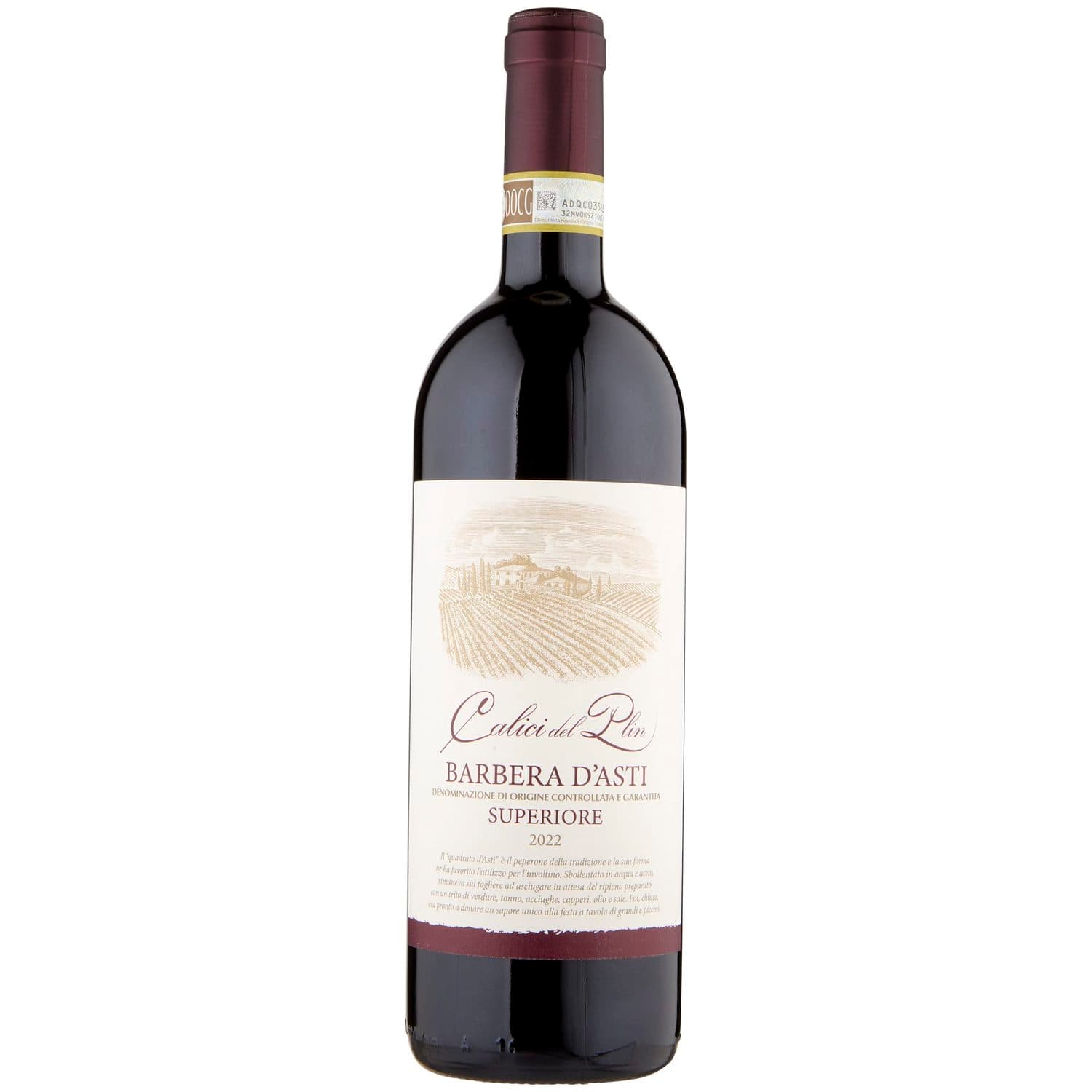 Calici del Plin Barbera d'Asti DOCG Superiore 75 cl – immagine 2