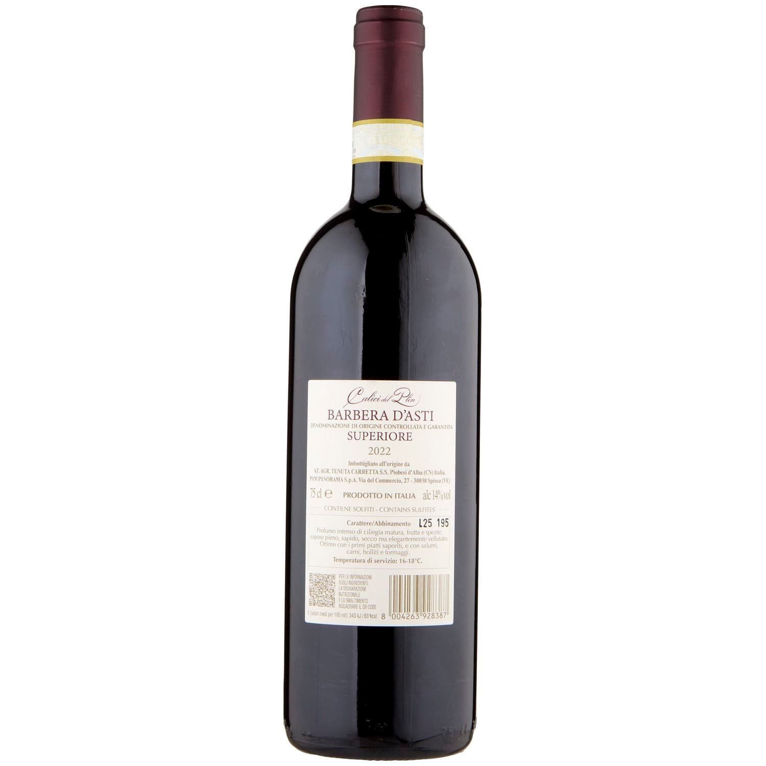 Calici del Plin Barbera d'Asti DOCG Superiore 75 cl – immagine 4