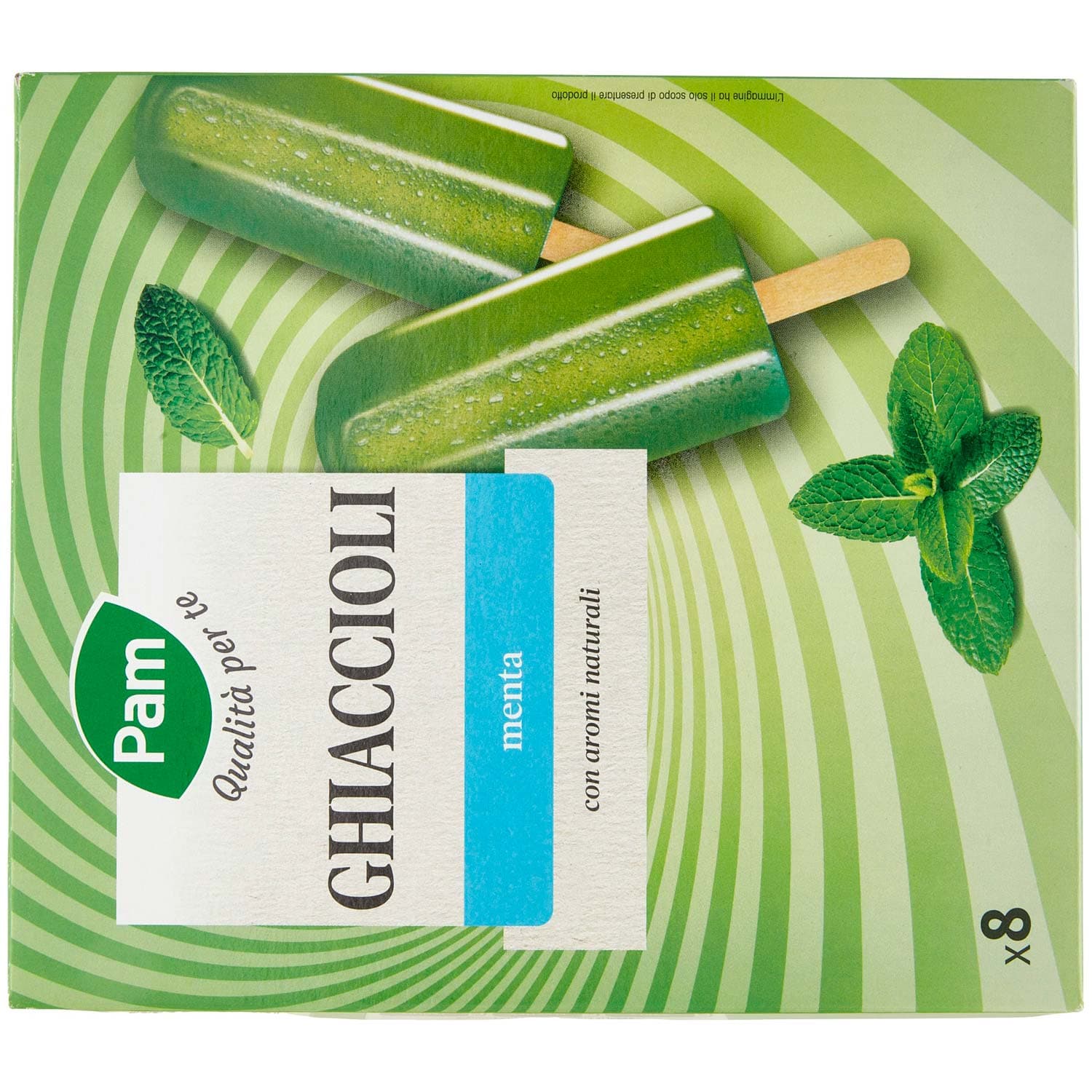 PAM Qualità per te Ghiaccioli menta 8 x 70 g – immagine 4