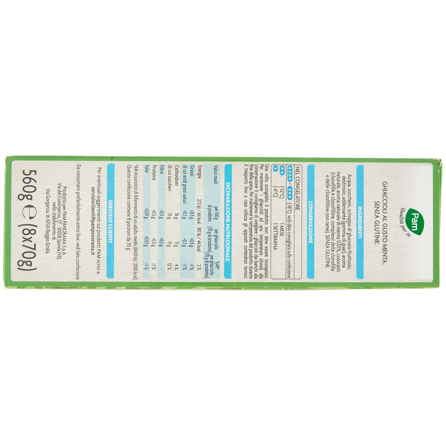 PAM Qualità per te Ghiaccioli menta 8 x 70 g – immagine 6