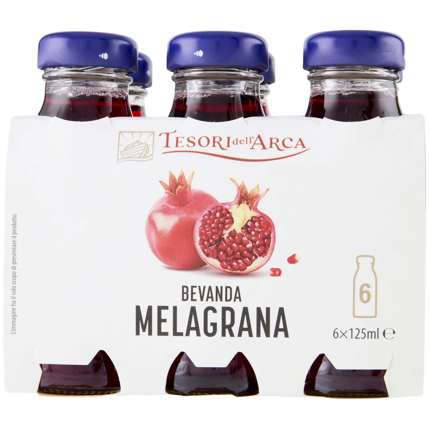 TESORI DELL'ARCA Bevanda Melagrana 6 x 125 ml – immagine 2