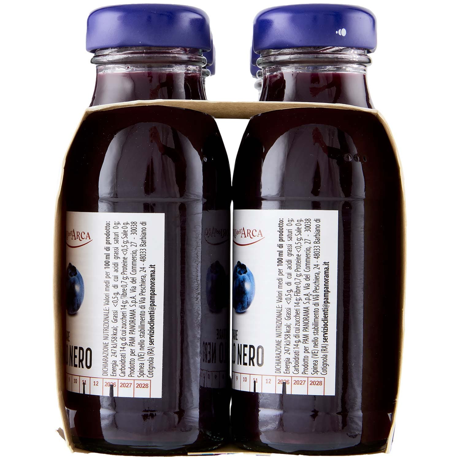 TESORI DELL'ARCA Nettare Mirtillo Nero 6 x 125 ml – immagine 5