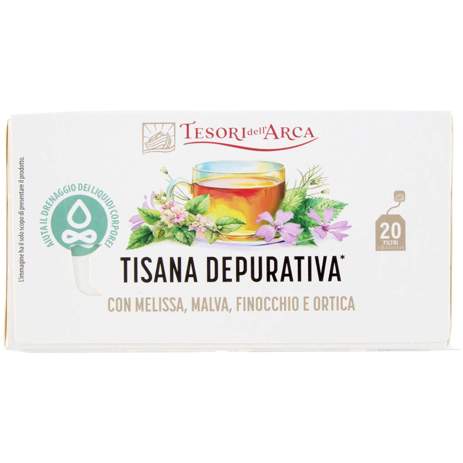 TESORI DELL'ARCA Tisana Depurativa* 20 x 1,8 g – immagine 2