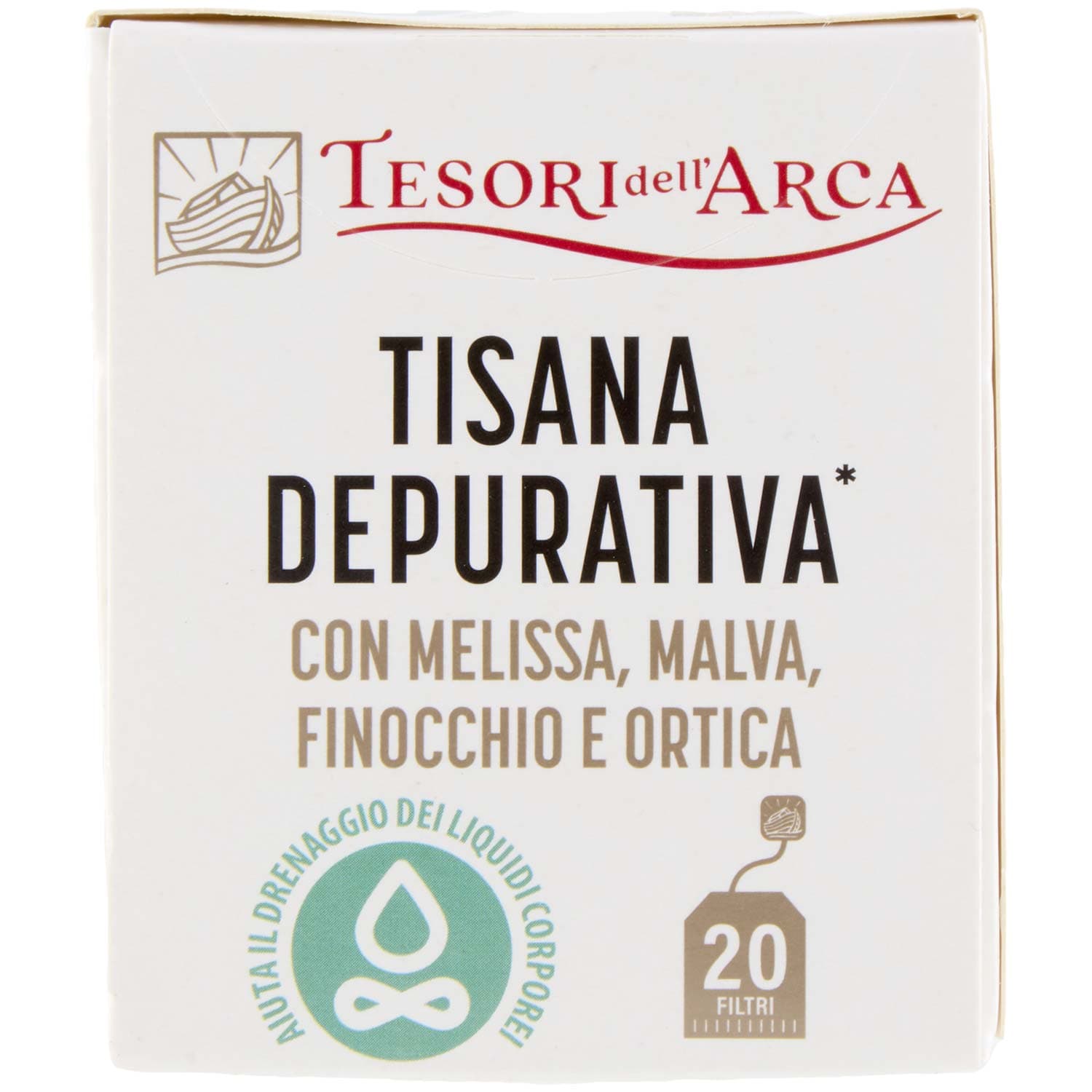 TESORI DELL'ARCA Tisana Depurativa* 20 x 1,8 g – immagine 3