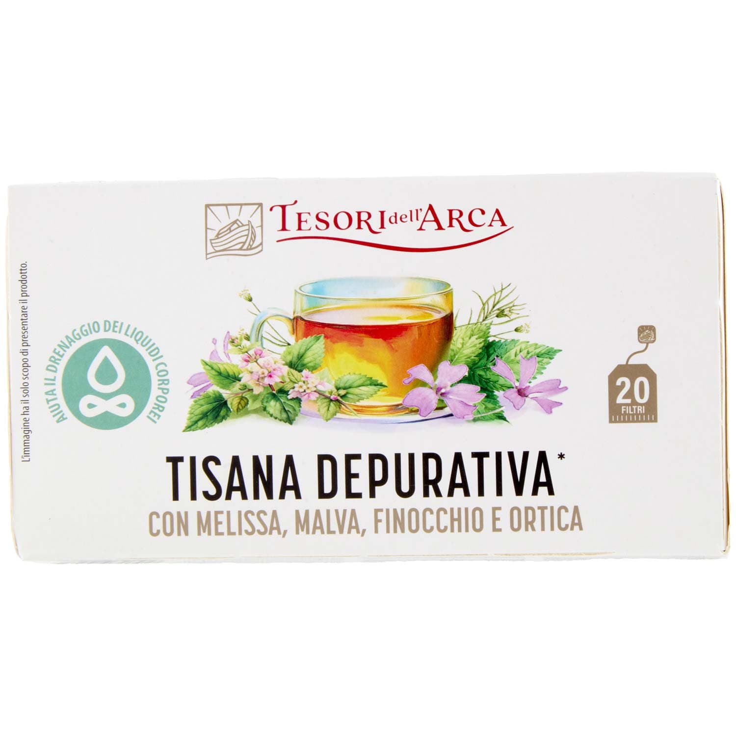 TESORI DELL'ARCA Tisana Depurativa* 20 x 1,8 g – immagine 4