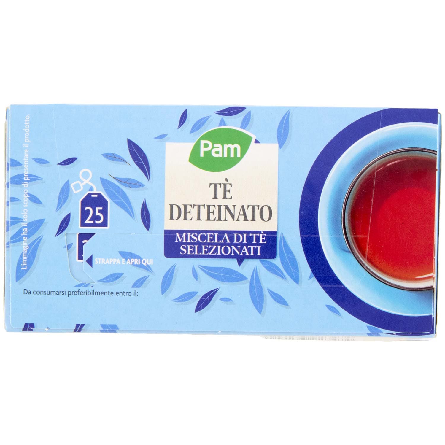 PAM Tè Deteinato 25 bustine da 1,5 g – immagine 2