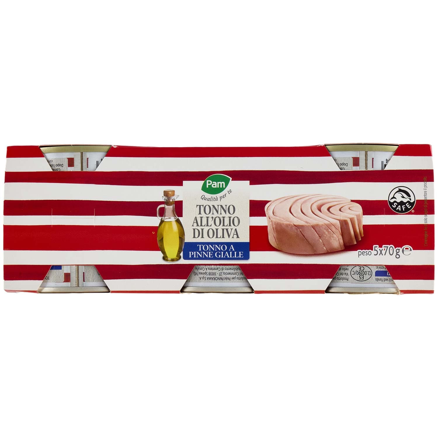 PAM Qualità per te Tonno all'Olio di Oliva 5 x 70 g – immagine 4