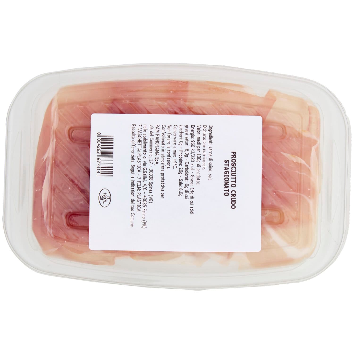 PAM PANORAMA Prosciutto Crudo Stagionato 50 g – immagine 4