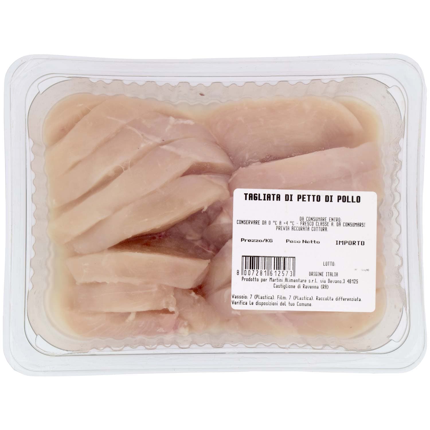 Tagliata di Petto di Pollo 0,400 kg – immagine 2