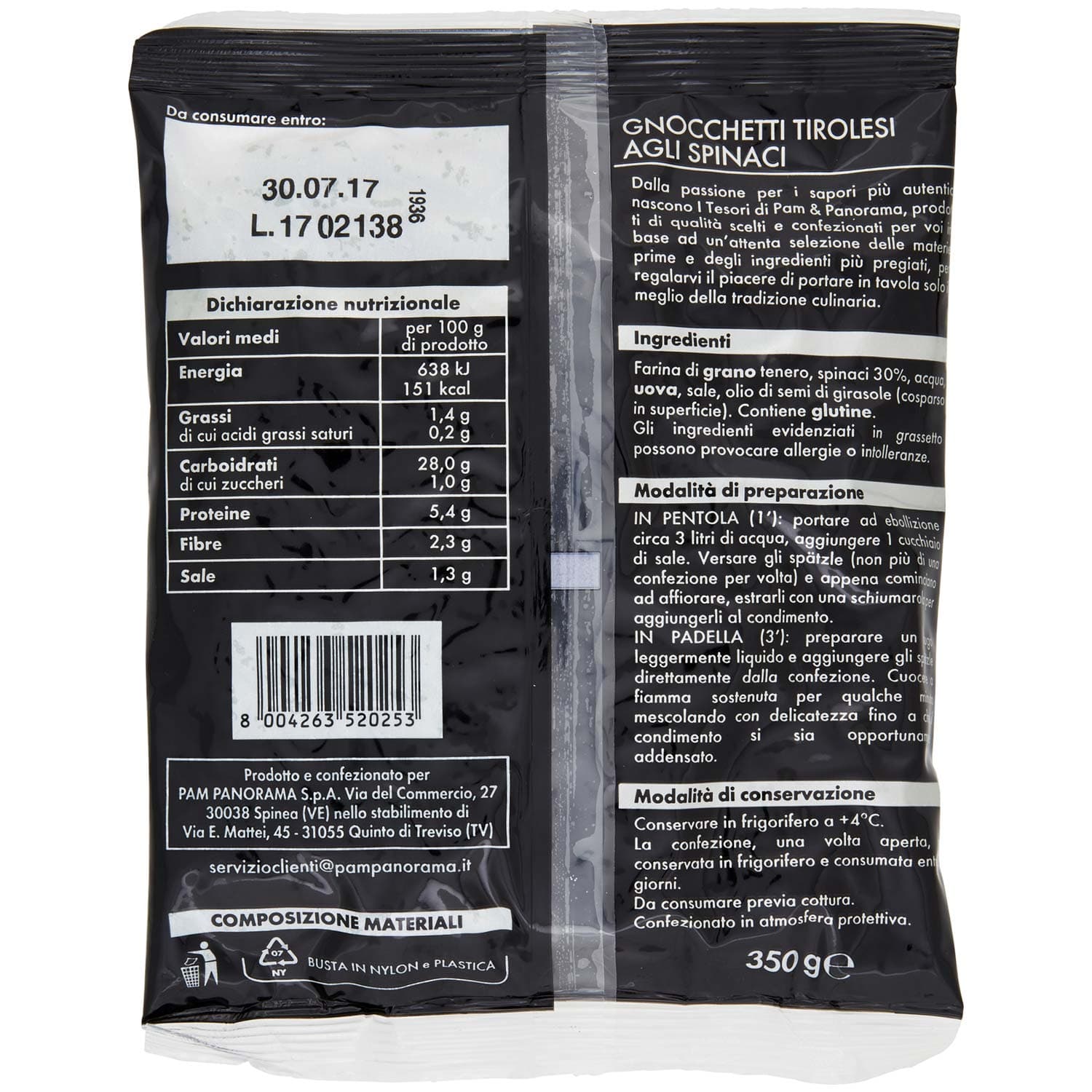 I TESORI Spätzle 350 g – immagine 4