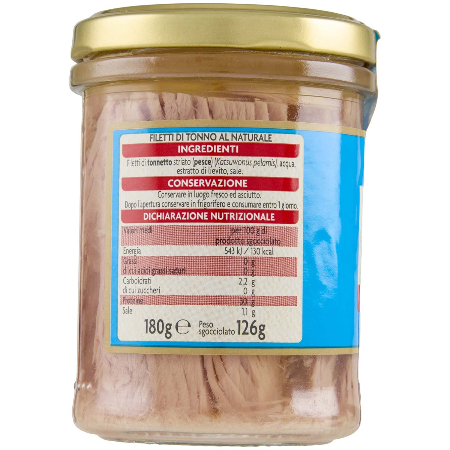 PAM Filetti di Tonno al Naturale 180 g – immagine 3