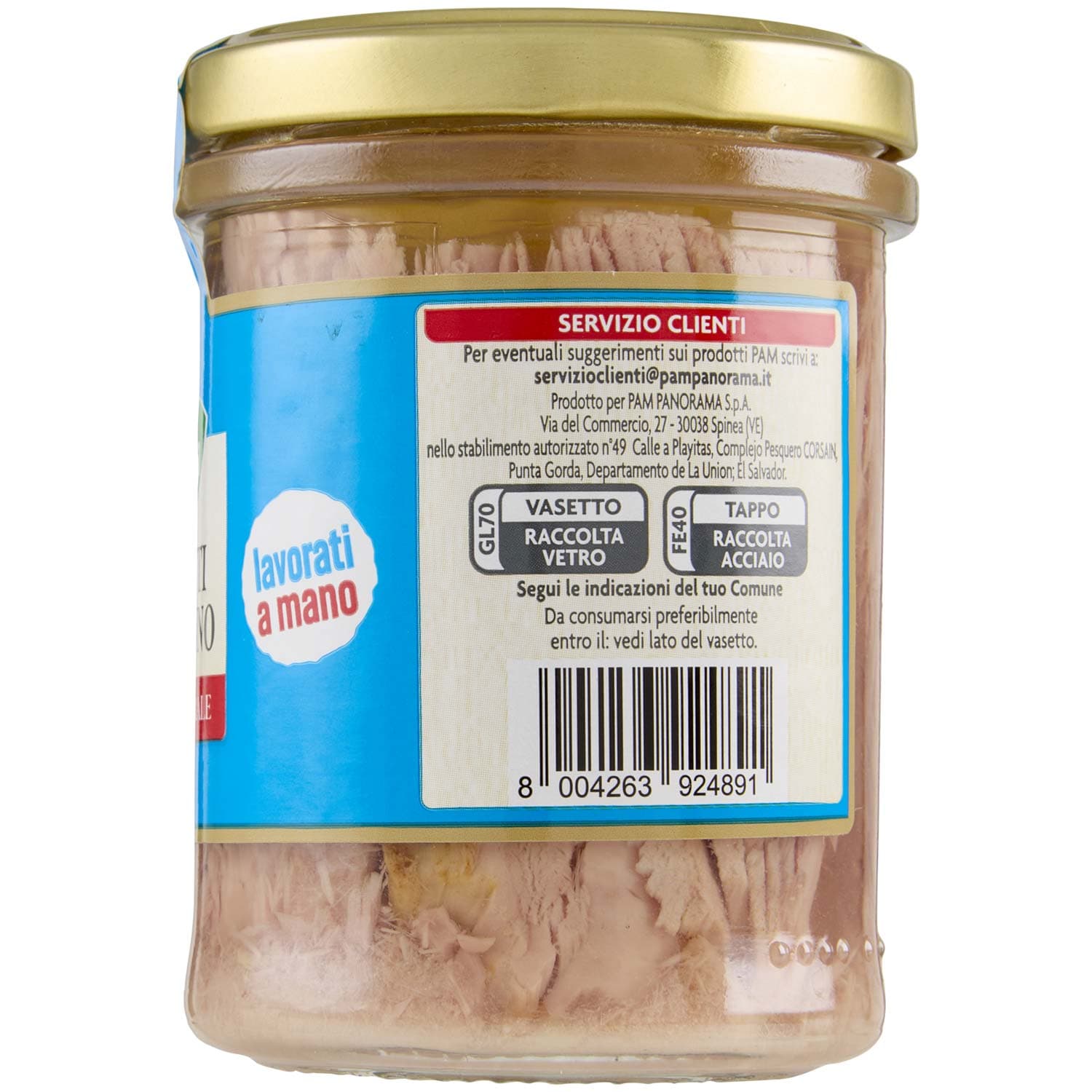 PAM Filetti di Tonno al Naturale 180 g – immagine 5