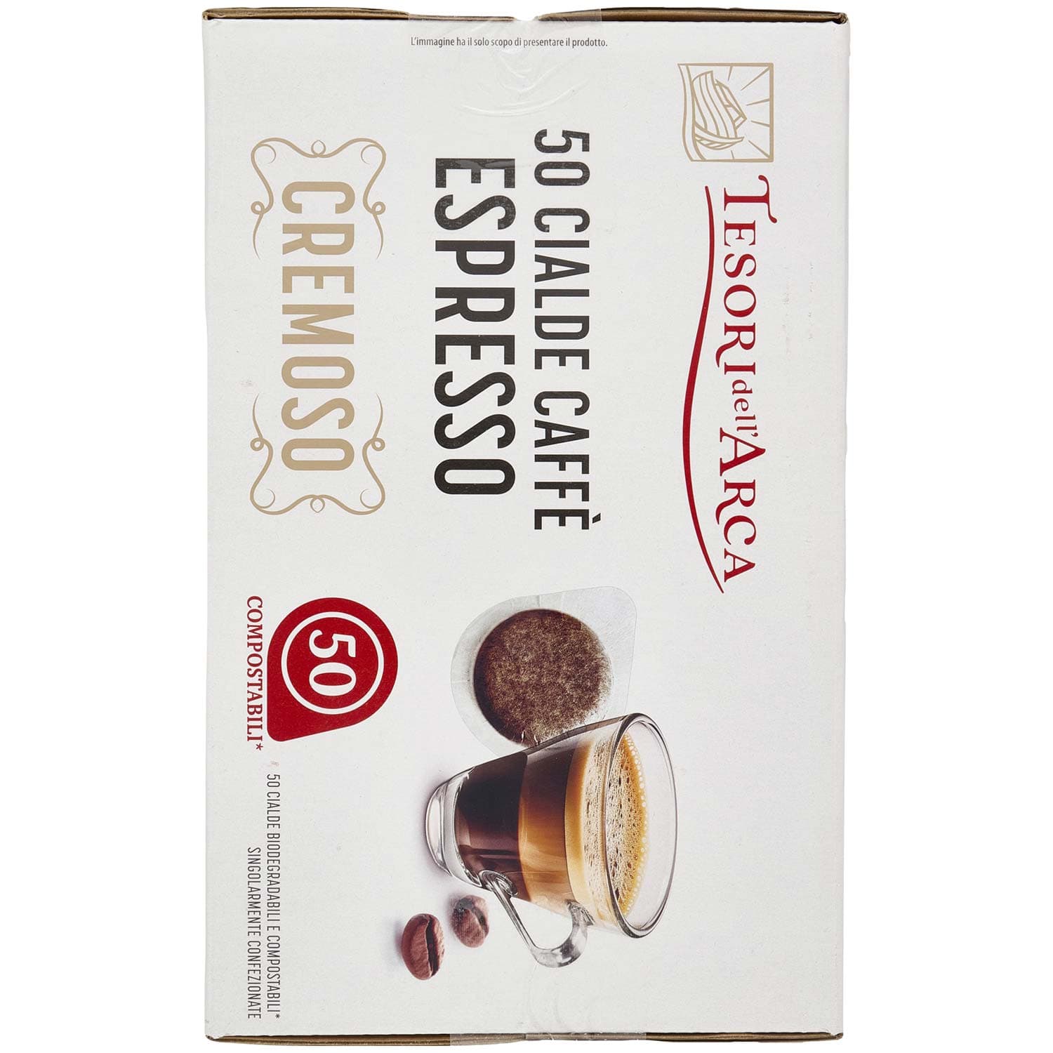 TESORI DELL'ARCA 50 Cialde Caffè Espresso Cremoso 50 x 7,2 g – immagine 5