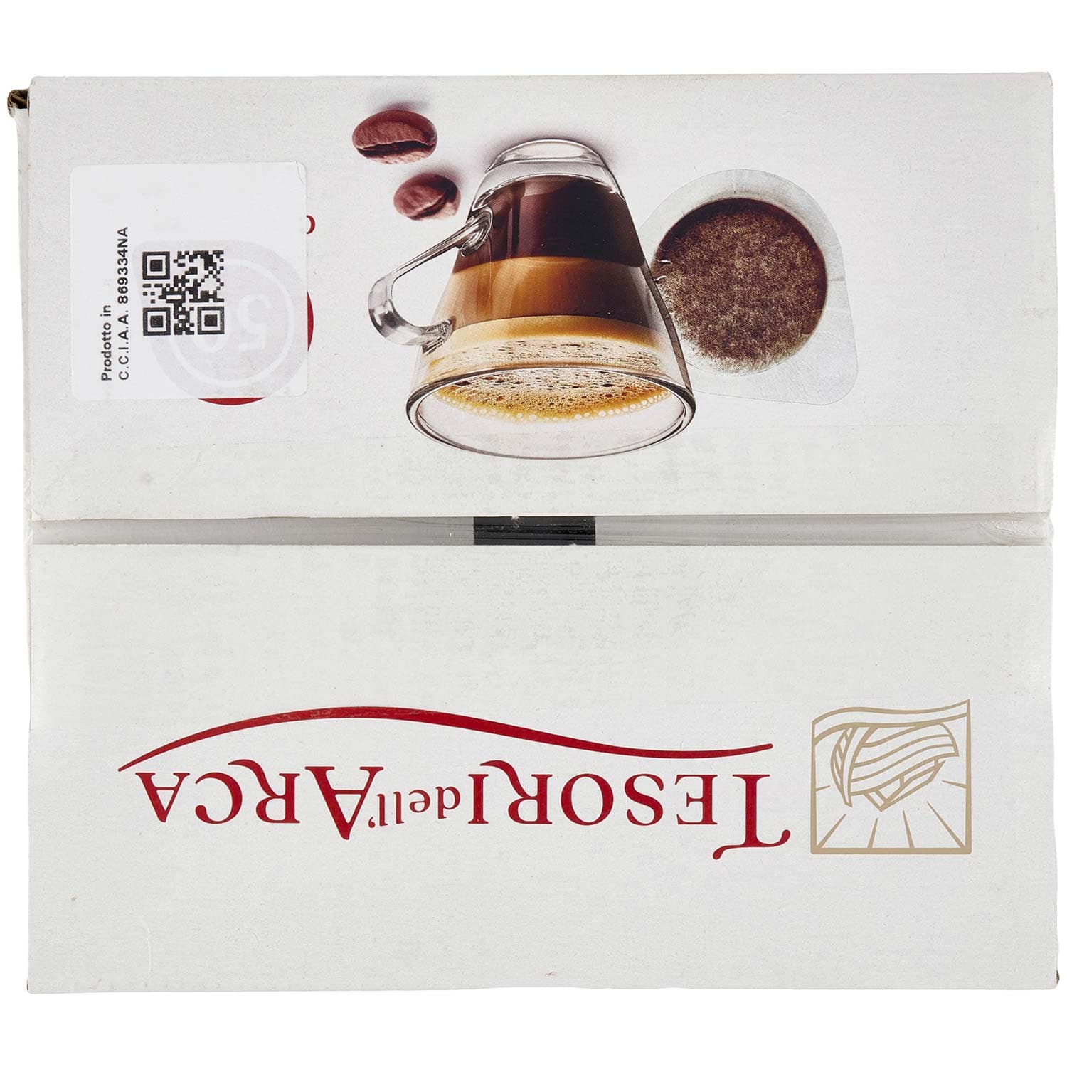 TESORI DELL'ARCA 50 Cialde Caffè Espresso Cremoso 50 x 7,2 g – immagine 6