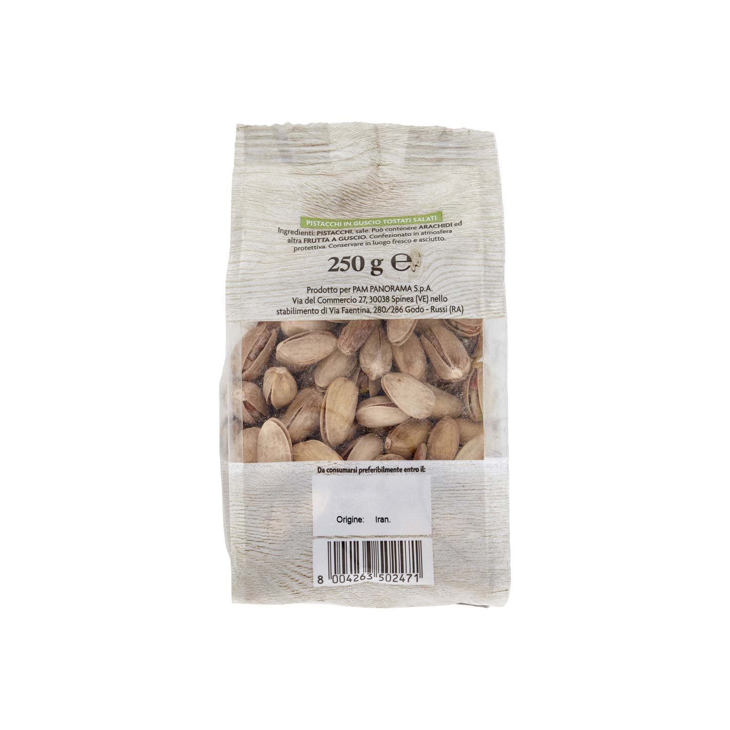 PAM PANORAMA Pistacchi tostati e salati 250 g – immagine 4