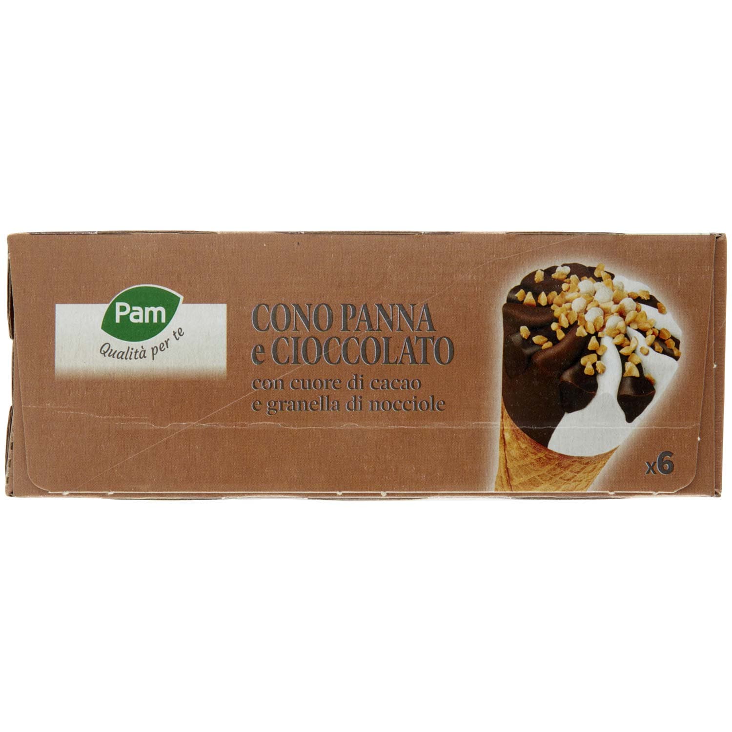 PAM PANORAMA Coni panna e cioccolato 450g (75g x 6) – immagine 5