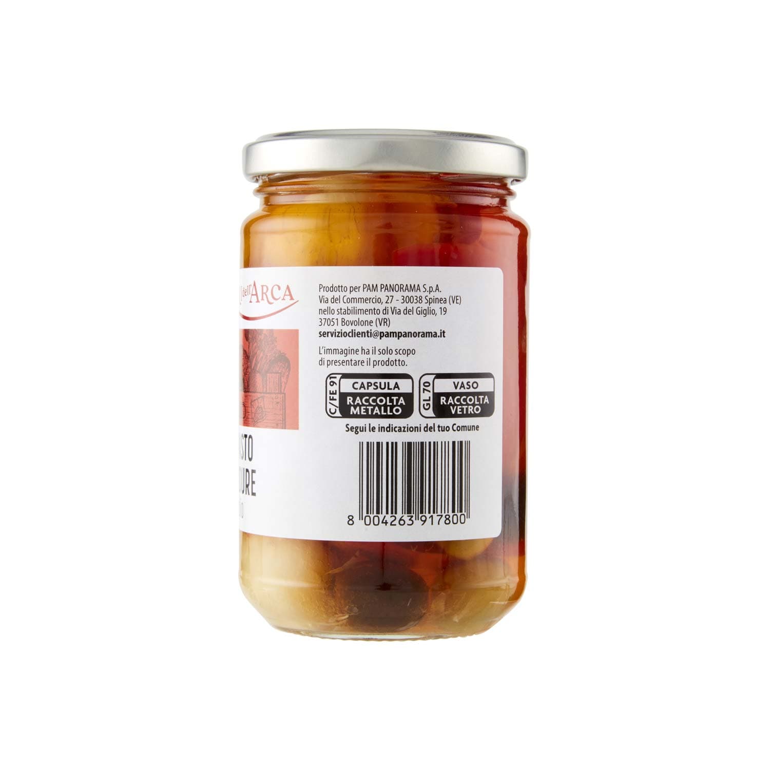 TESORI DELL'ARCA Antipasto di Verdure Sottolio 285 g – immagine 5