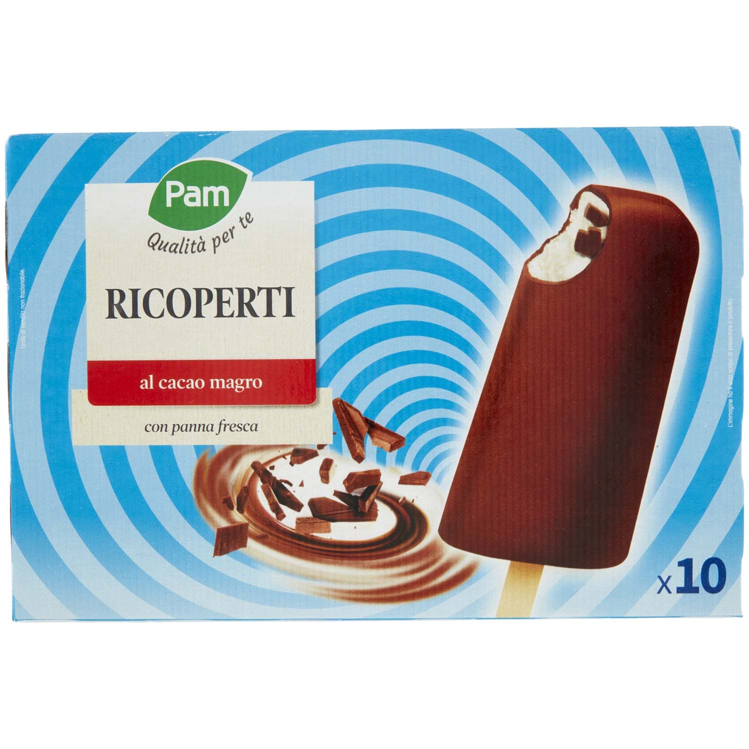 PAM Qualità per te Ricoperti al cacao magro 10 x 50 g – immagine 2