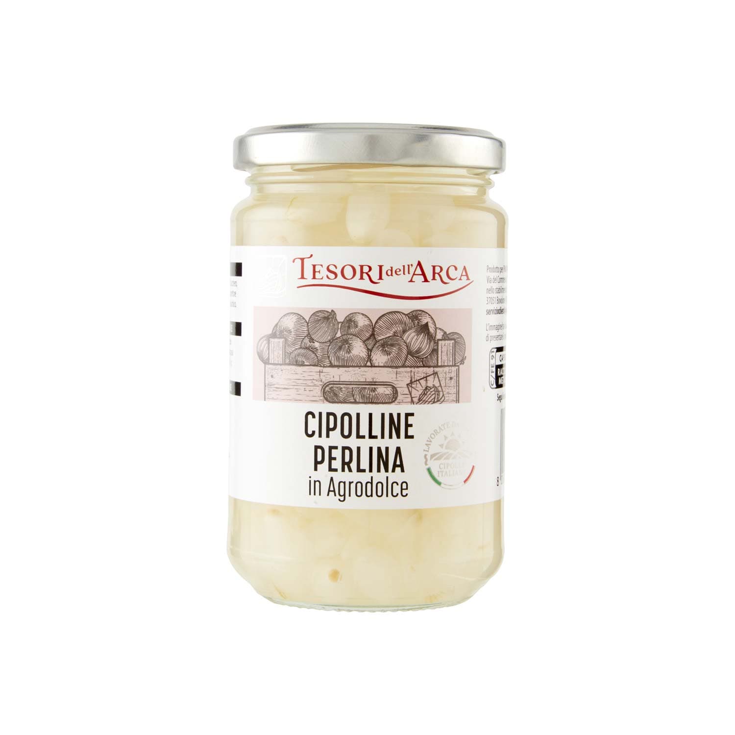 TESORI DELL'ARCA Cipolline Perlina in Agrodolce 290 g – immagine 2