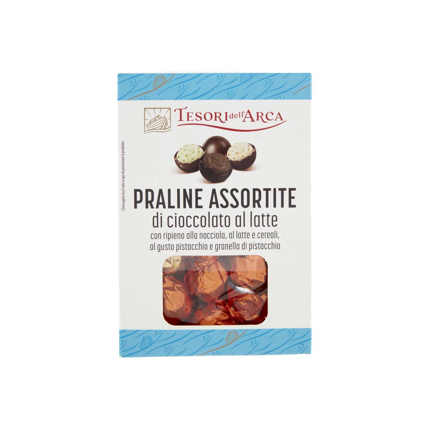 TESORI DELL'ARCA Praline Assortite di cioccolato al latte 130 g – immagine 2