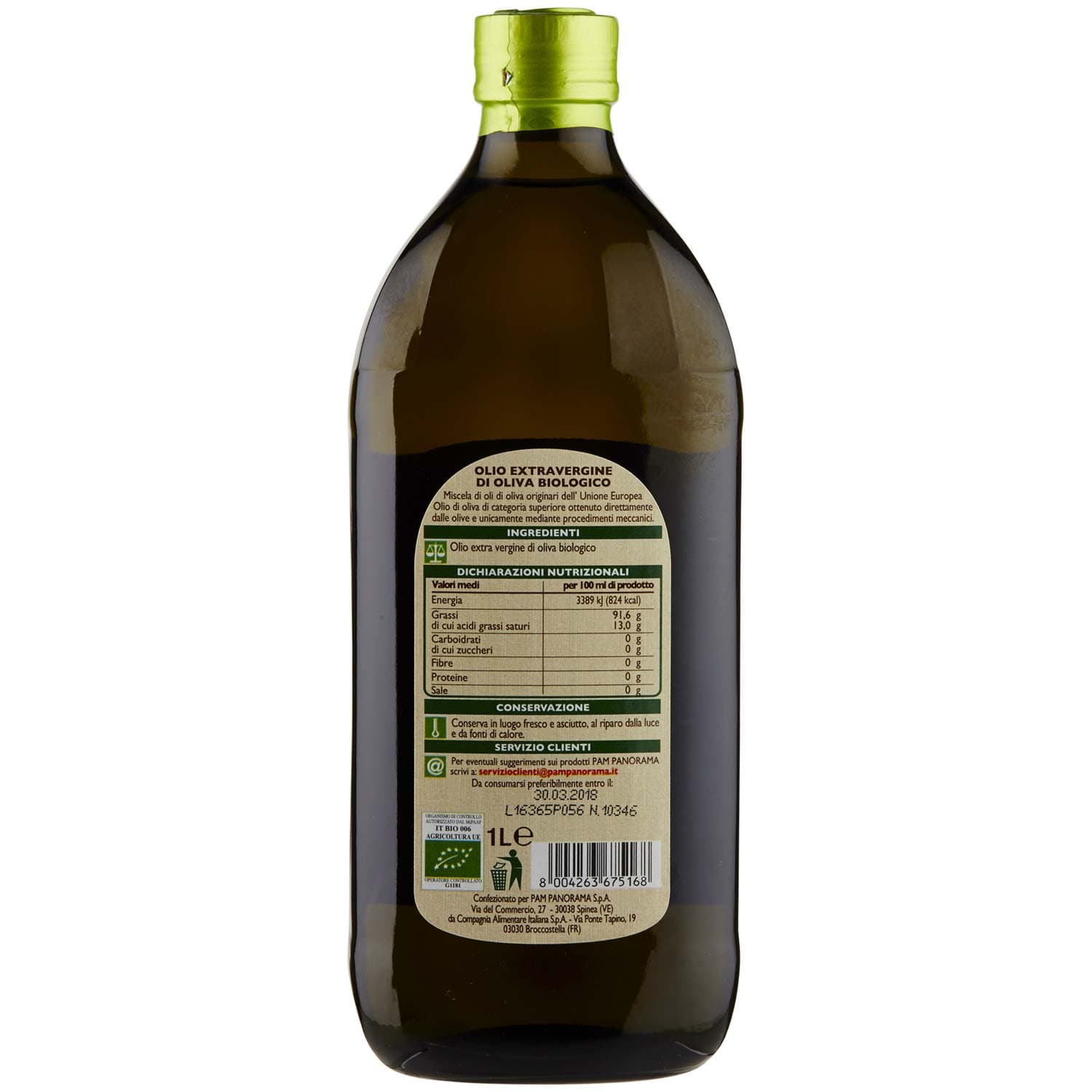 BIO Olio Extra Vergine di Oliva 1 L – immagine 4