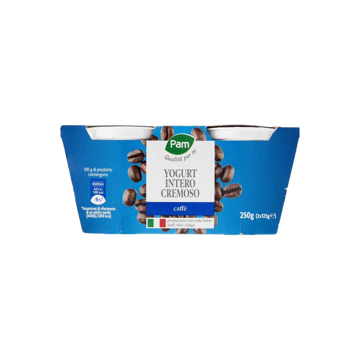 PAM PANORAMA Yogurt intero Cremoso al Caffè 250g (125g x 2) – immagine 2