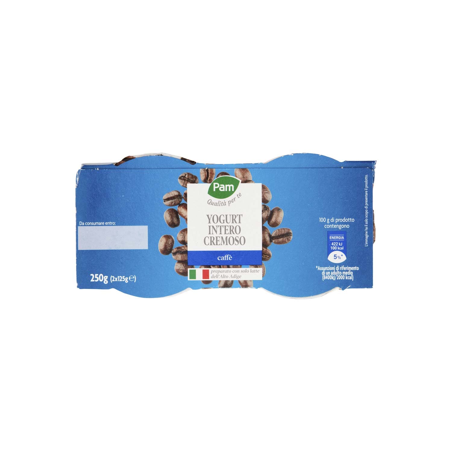 PAM PANORAMA Yogurt intero Cremoso al Caffè 250g (125g x 2) – immagine 6