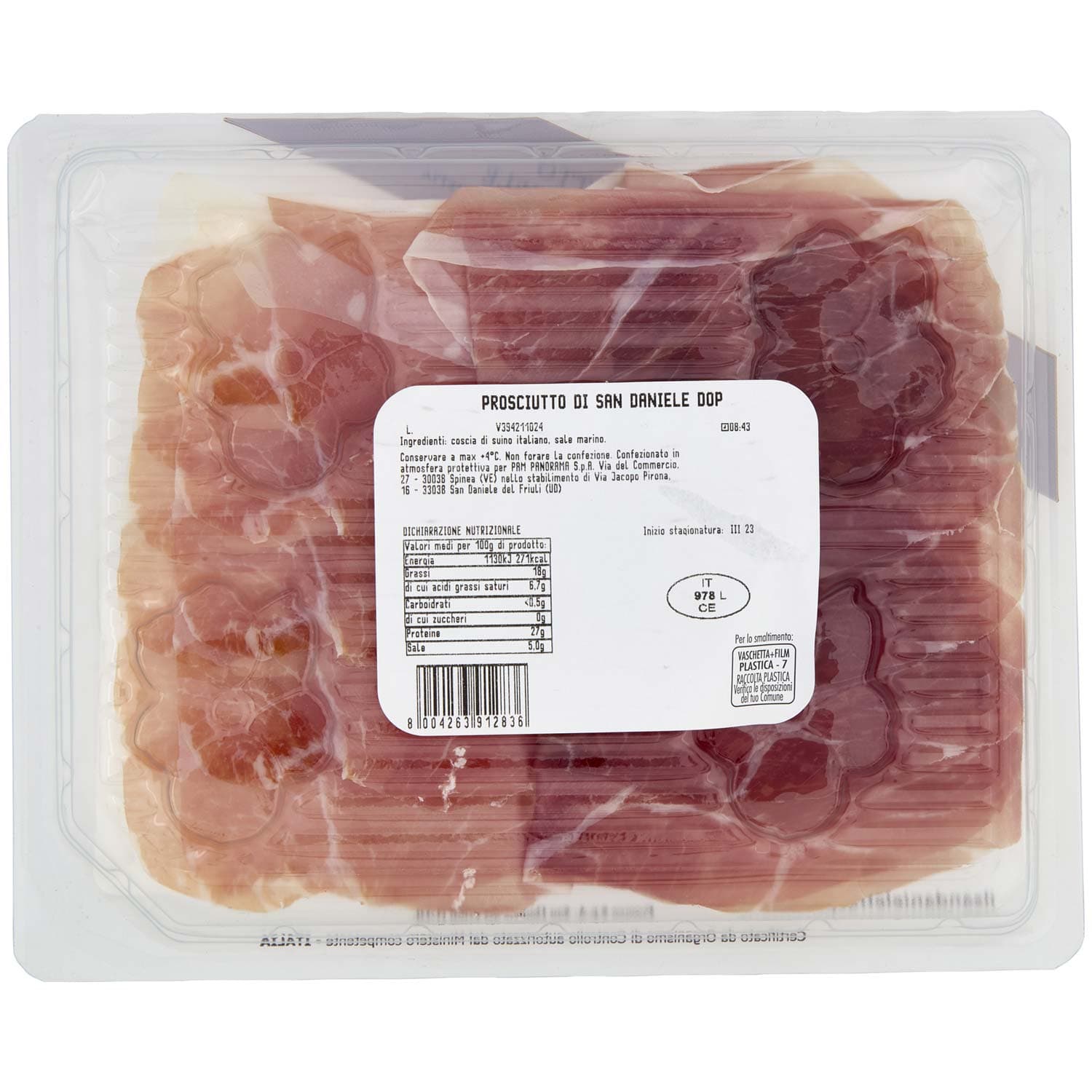 PAM PANORAMA Prosciutto di San Daniele DOP 100 g – immagine 4