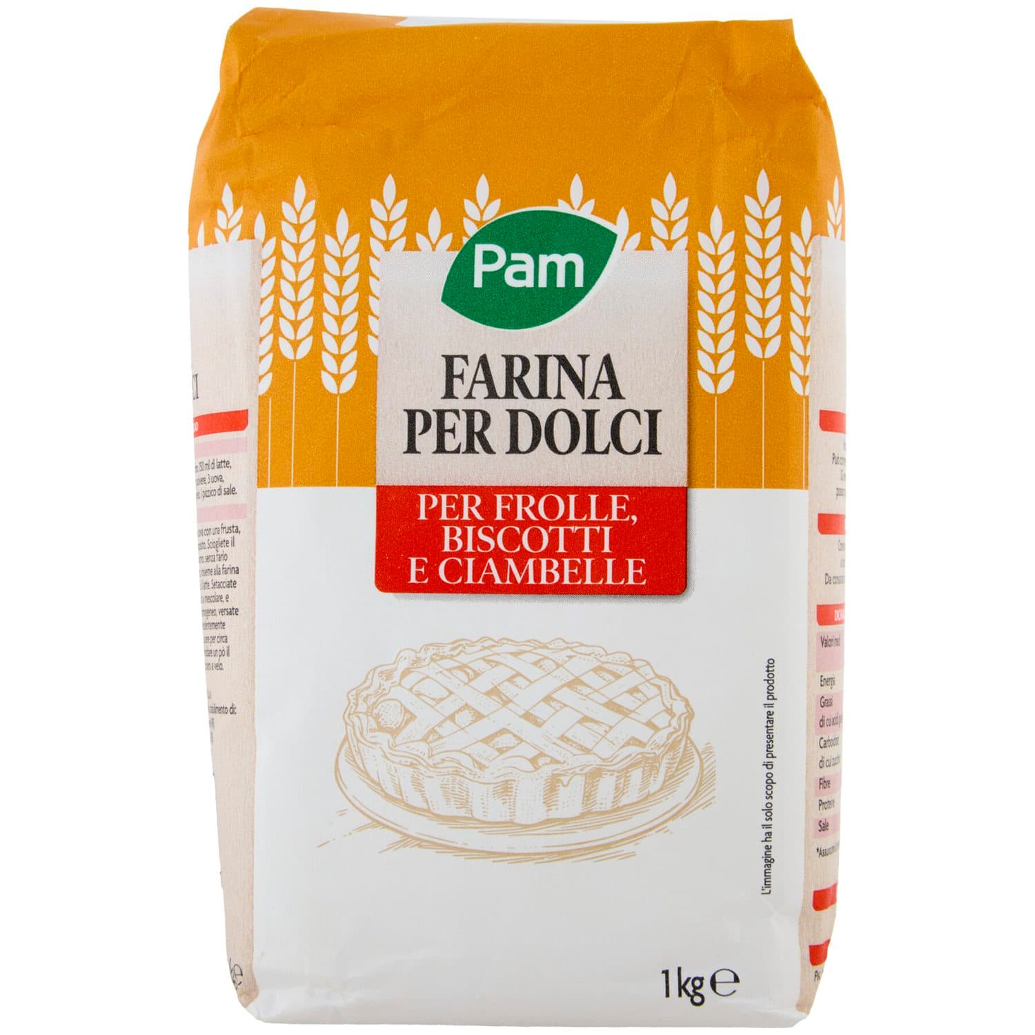 PAM Farina per Dolci 1 kg – immagine 3