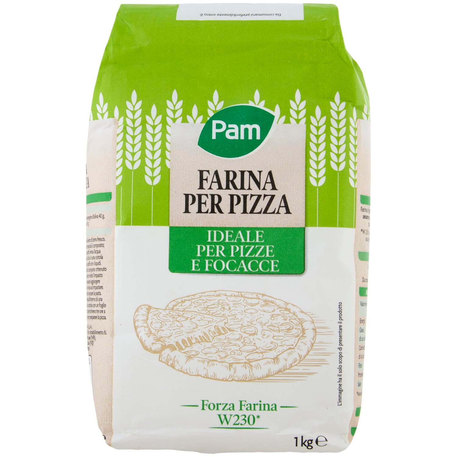 PAM Farina per Pizza 1 kg – immagine 3