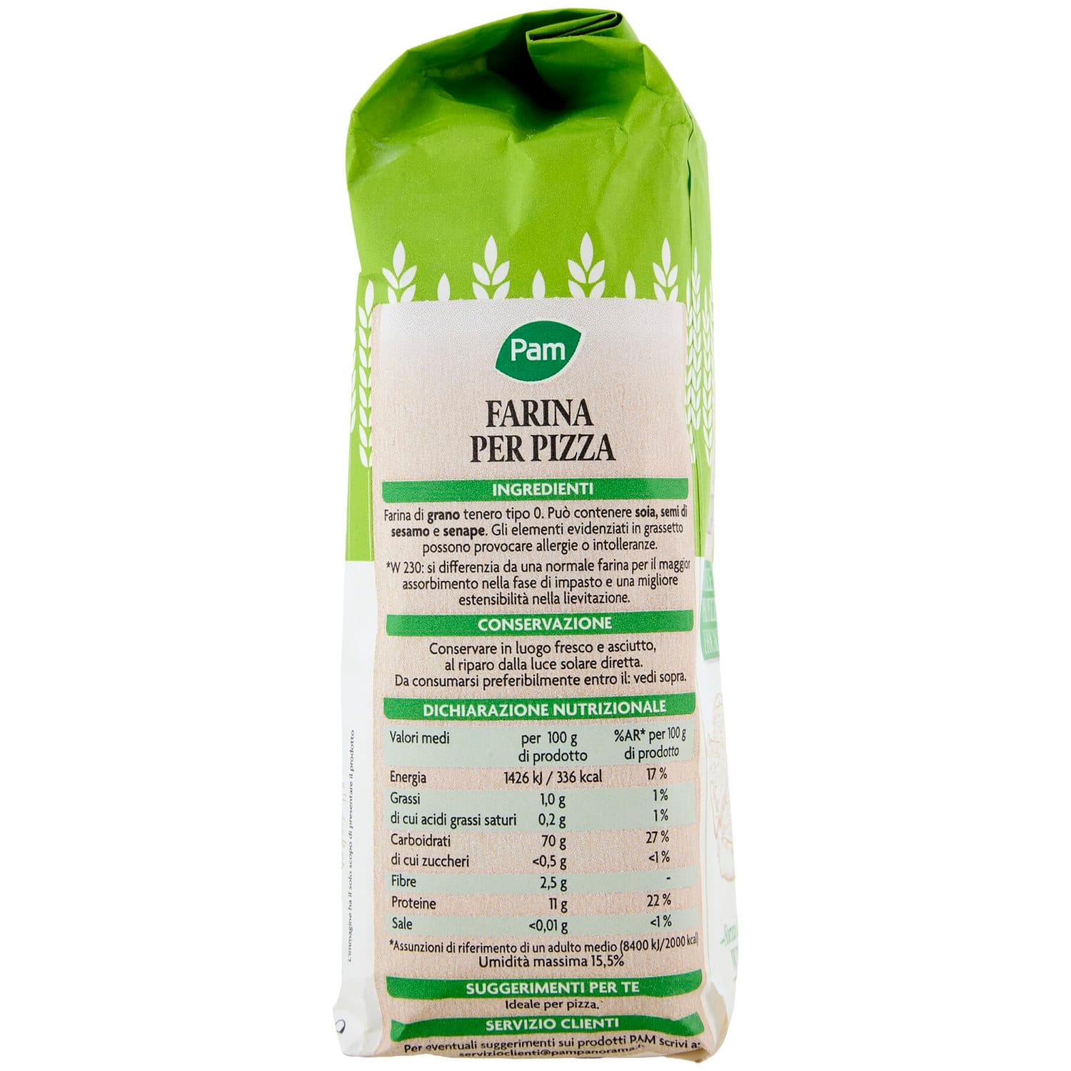 PAM Farina per Pizza 1 kg – immagine 6