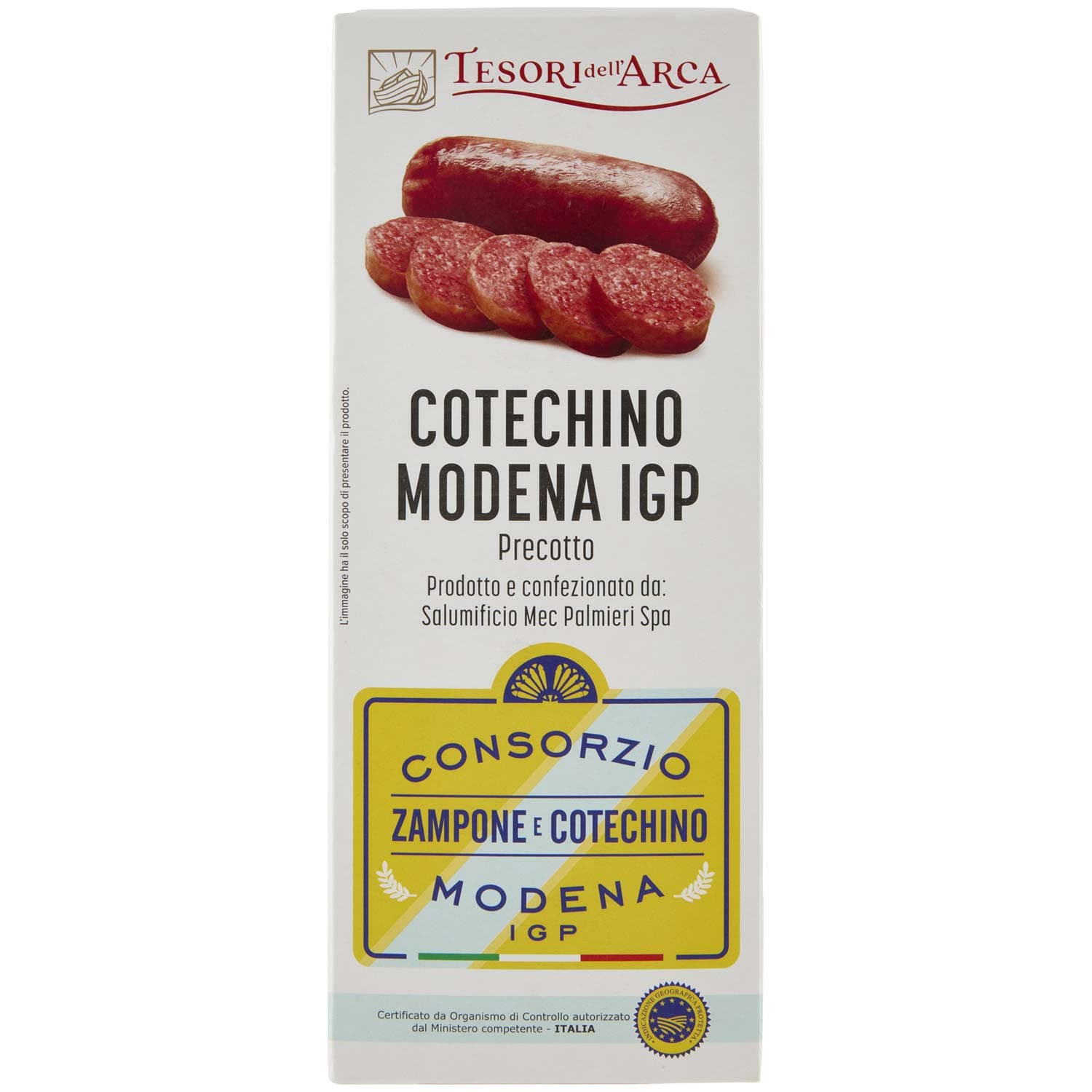 TESORI DELL'ARCA Cotechino Modena IGP Precotto 500 g – immagine 2