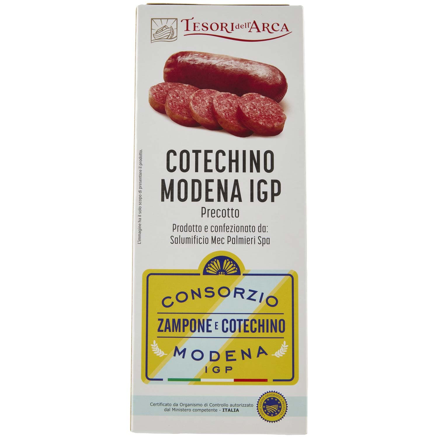 TESORI DELL'ARCA Cotechino Modena IGP Precotto 500 g – immagine 4