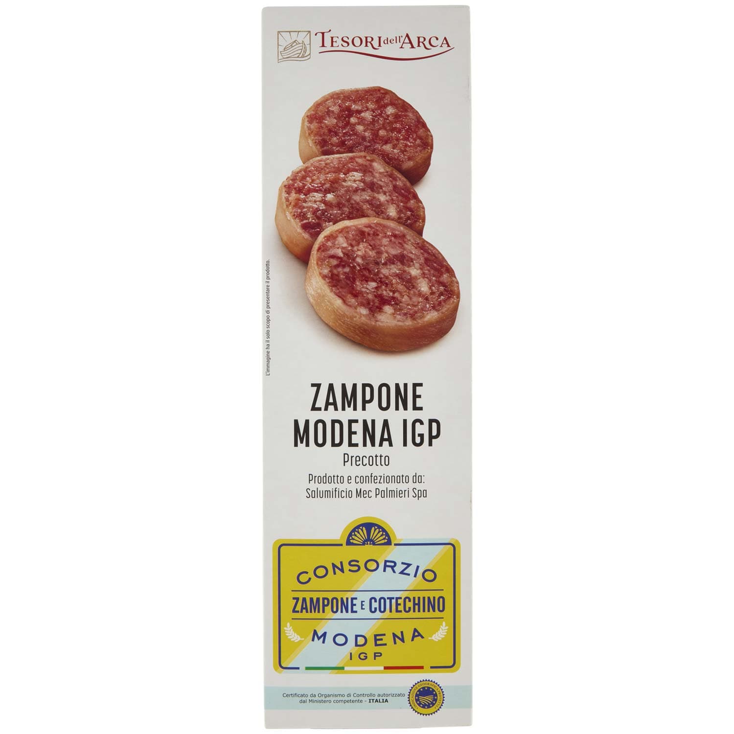 TESORI DELL'ARCA Zampone Modena IGP Precotto 1000 g – immagine 2
