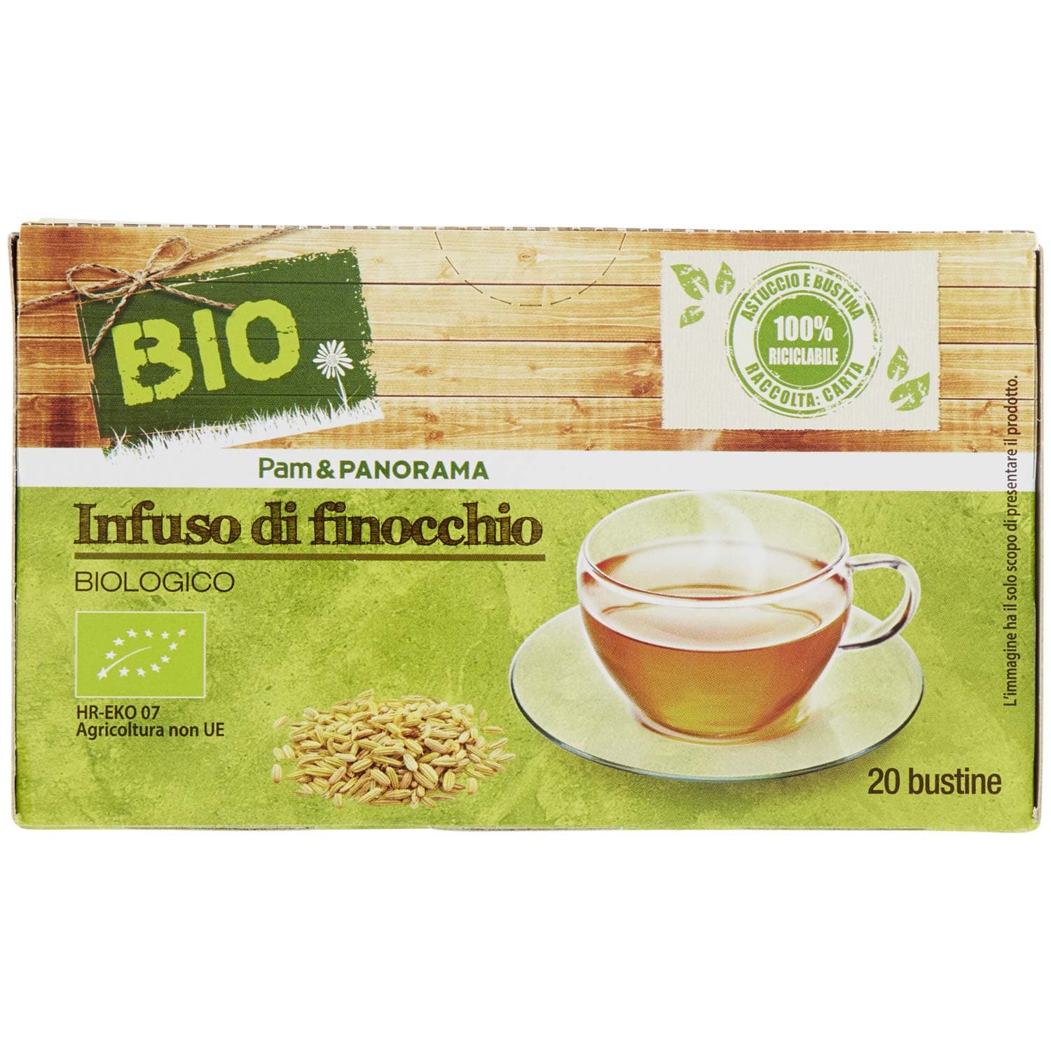 BIO Tisana di finocchio 40g (2g x 20) – immagine 2